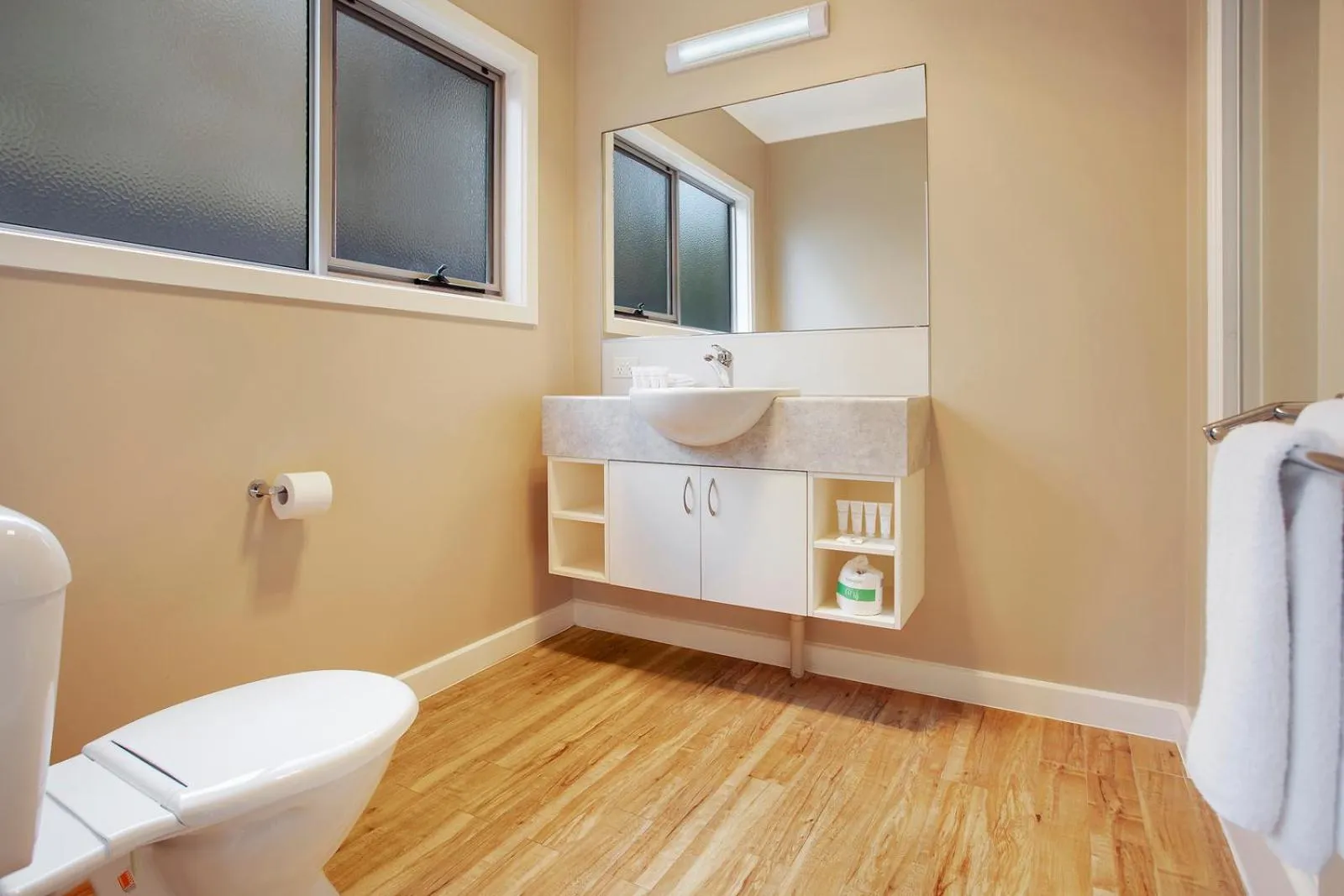 Bed in Sea Foam Villas