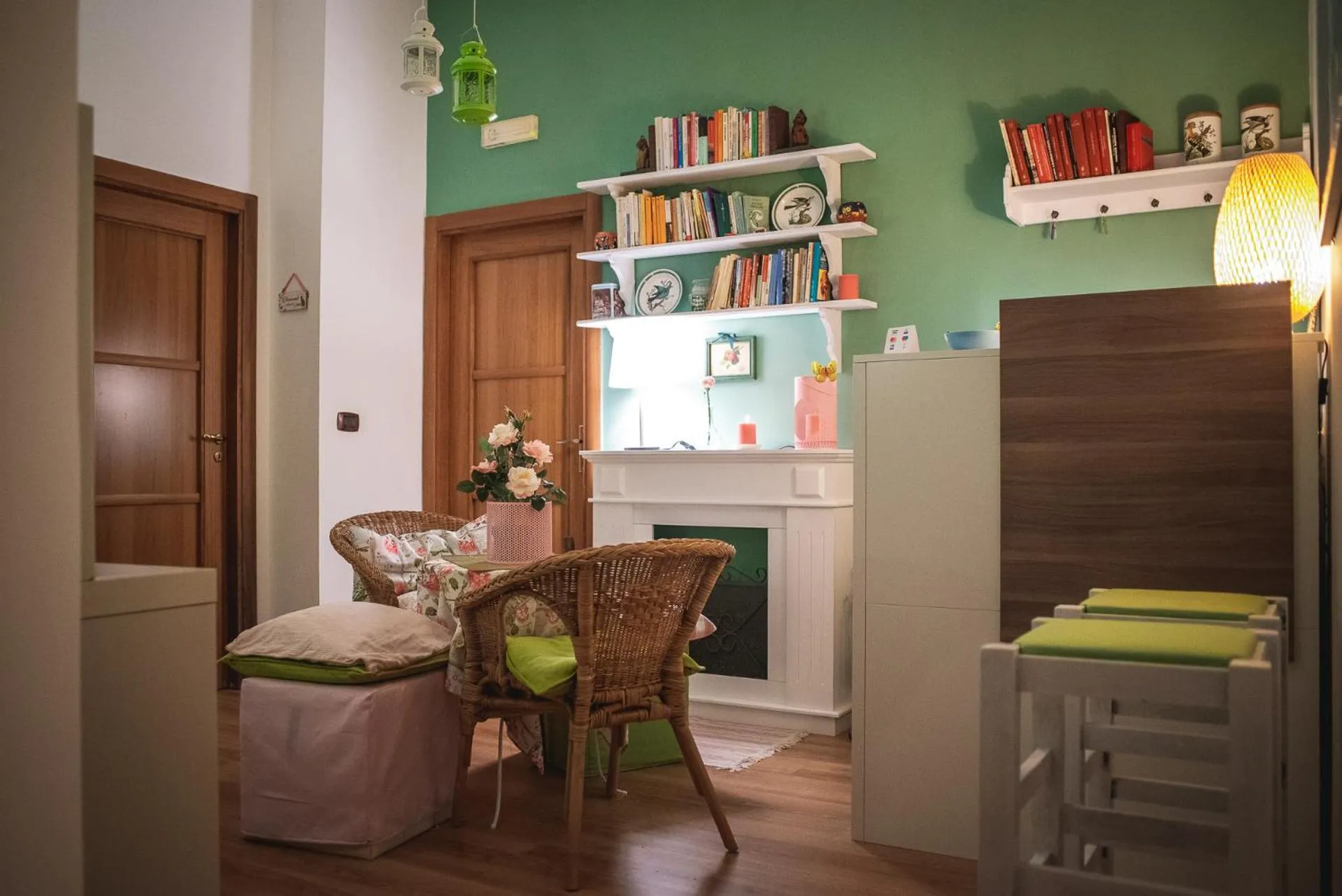 Communal lounge/ TV room in Casa Lena B&B