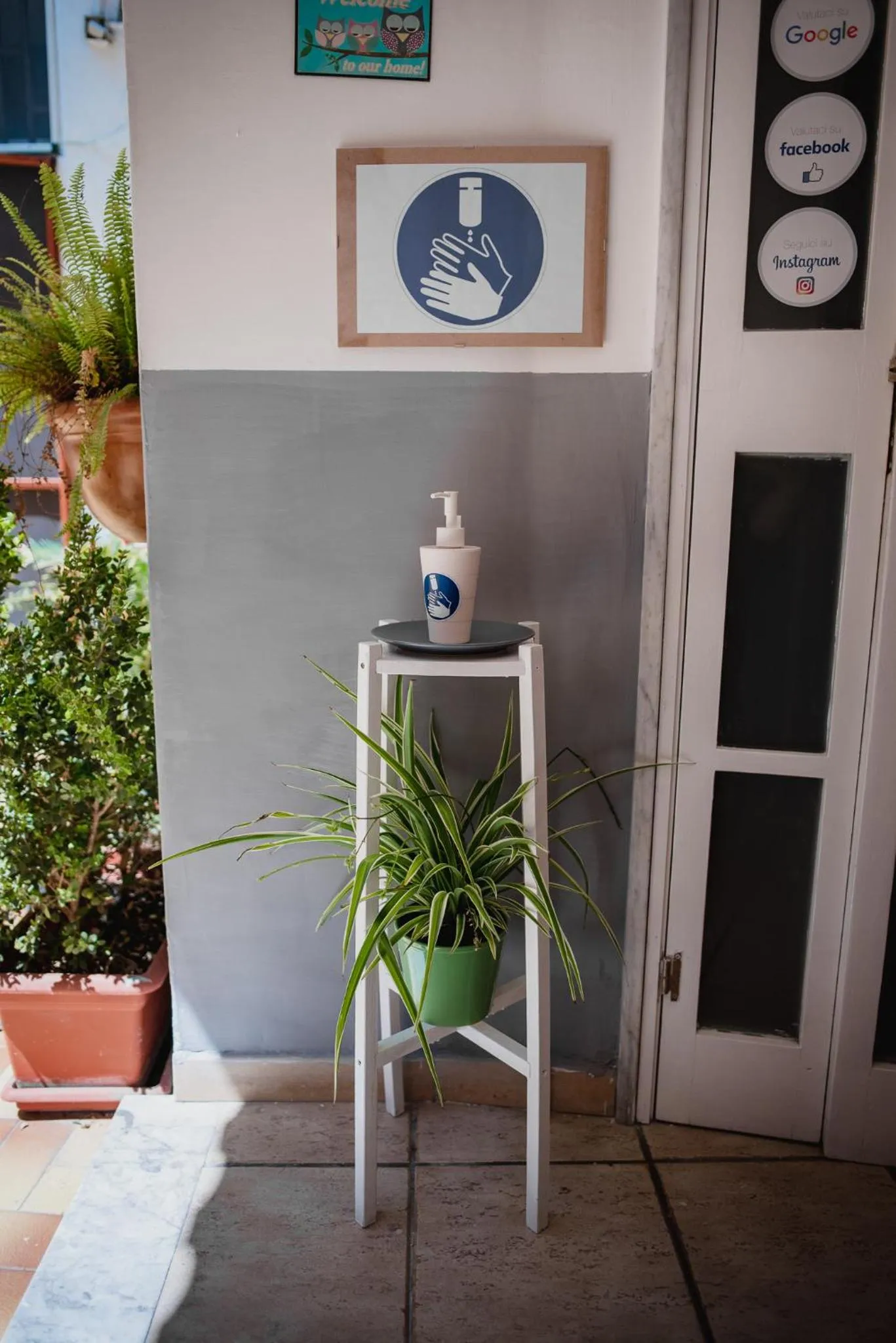 Facade/entrance in Casa Lena B&B