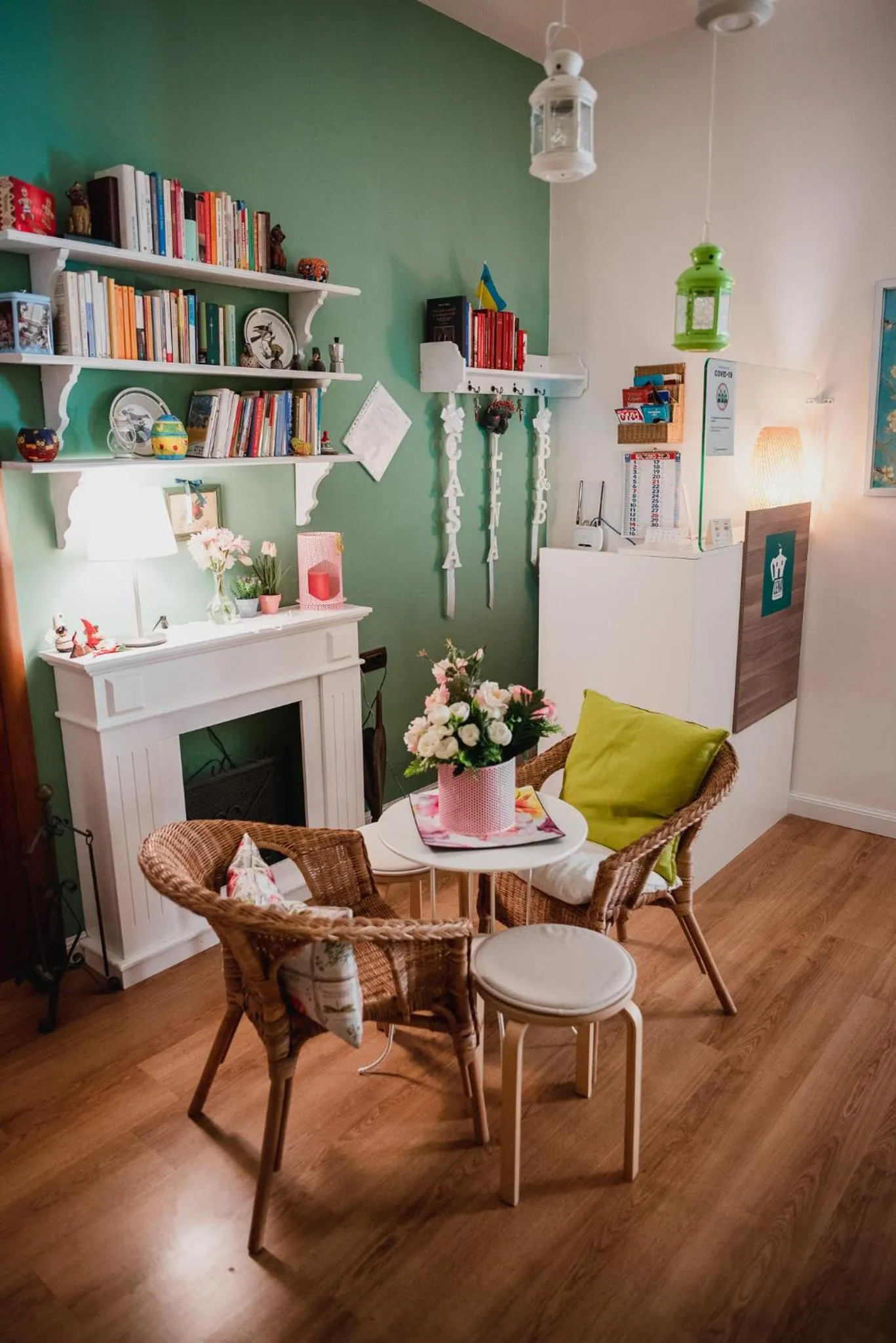 Lobby or reception in Casa Lena B&B