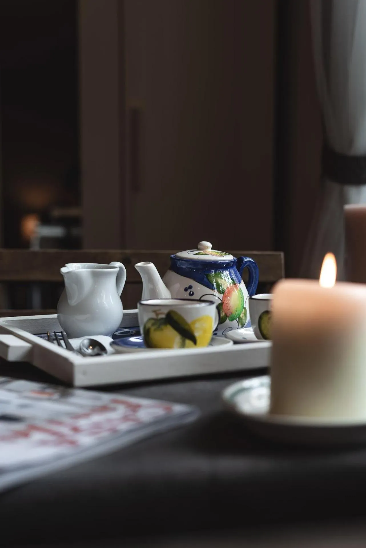 Decorative detail in Casa Lena B&B