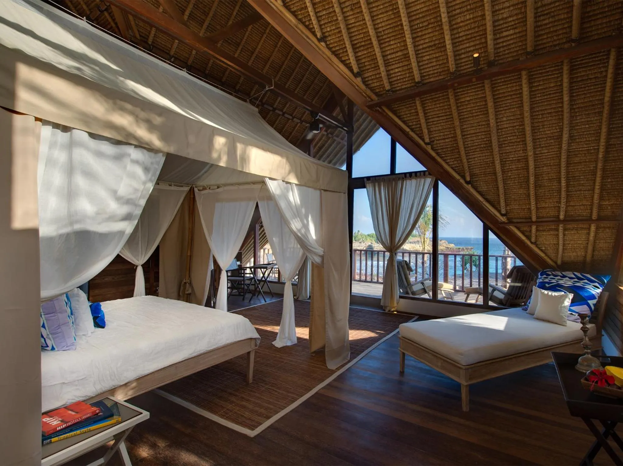 Bed in Villa Voyage