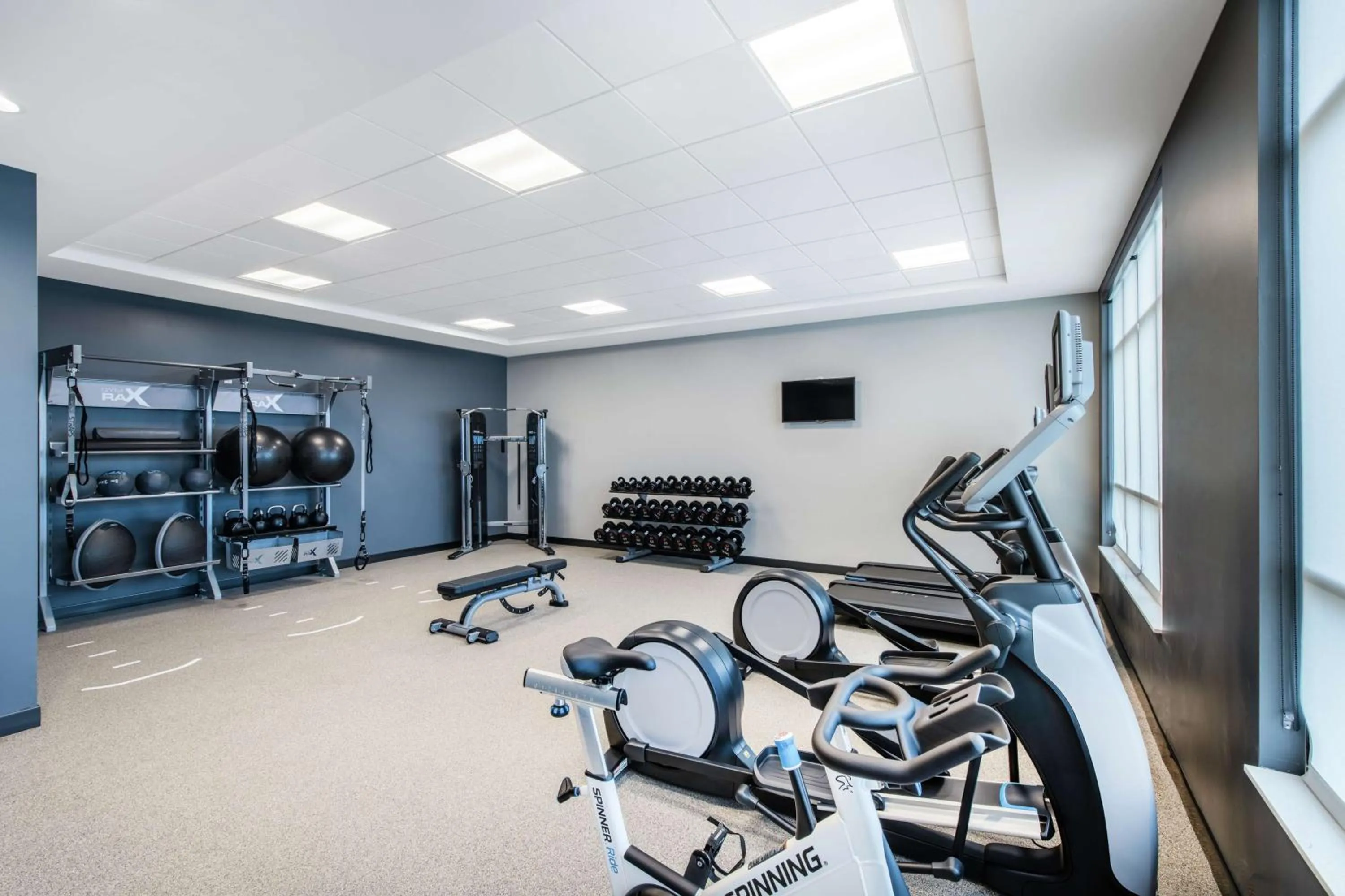 Fitness centre/facilities in Hilton Garden Inn Pittsburgh Area Beaver Valley, Pa