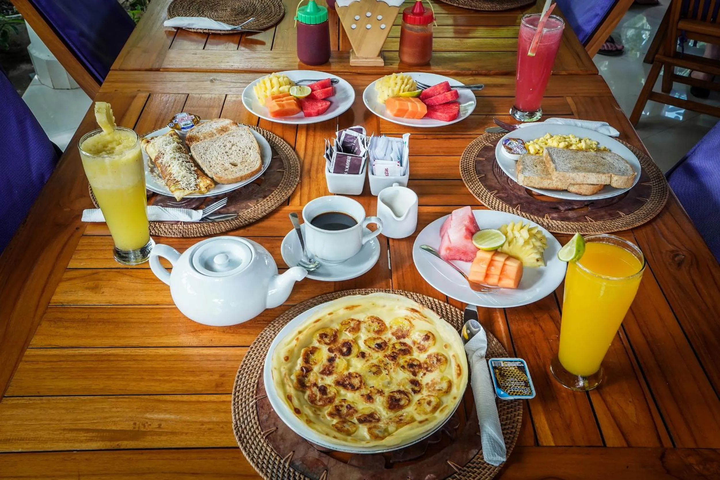 Food and drinks in Martas Hotel