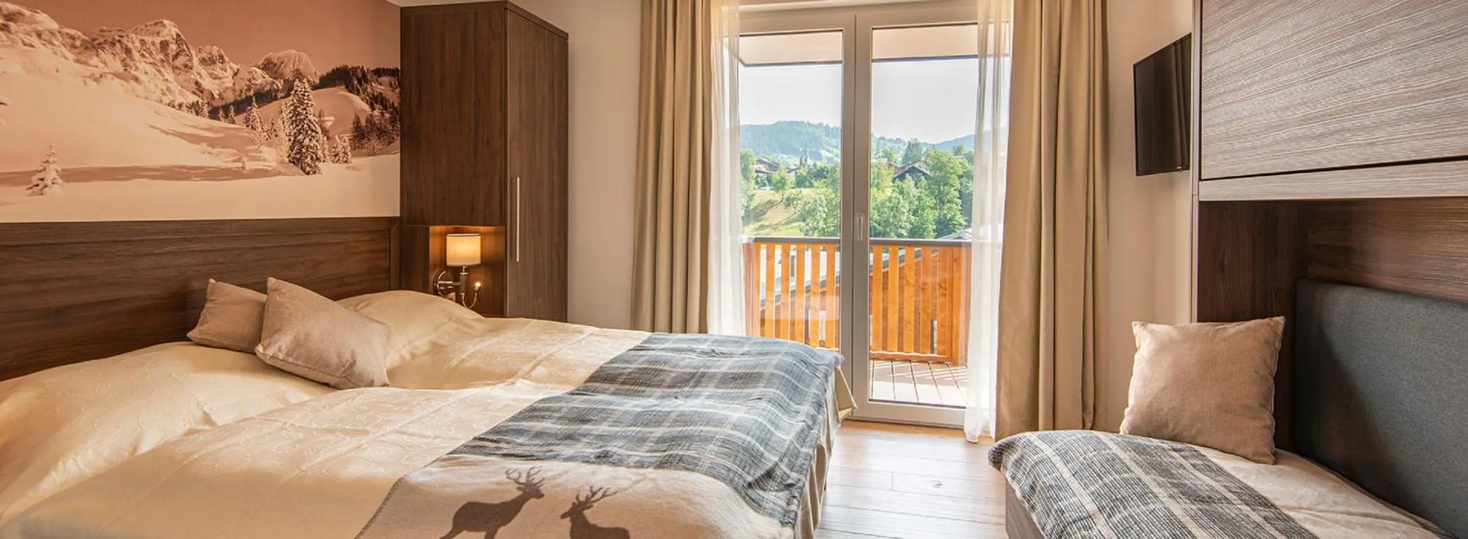 Bed in Apartment Dorf Wagrain Alpenleben by AlpenTravel