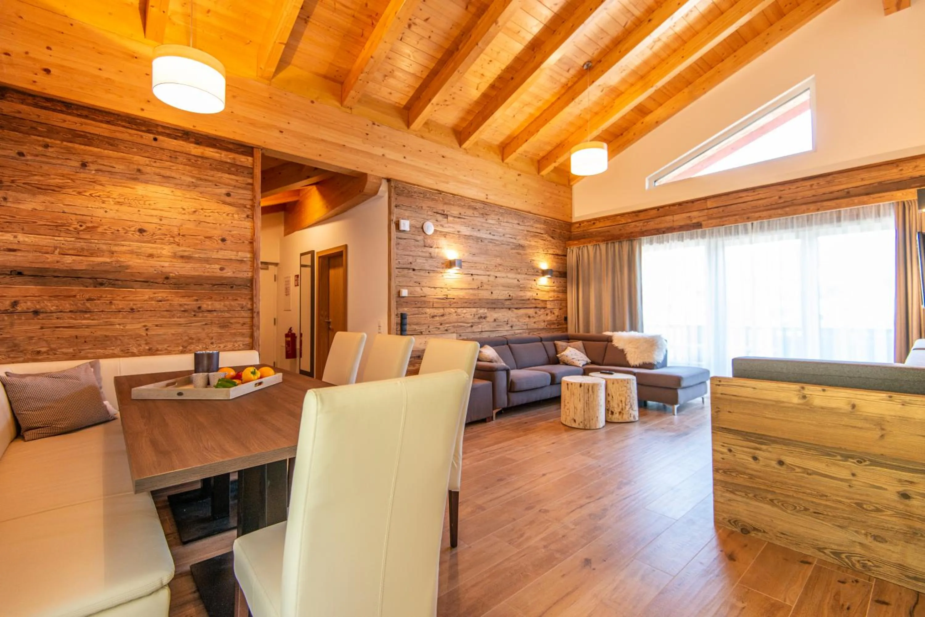 Living room in Apartment Dorf Wagrain Alpenleben by AlpenTravel