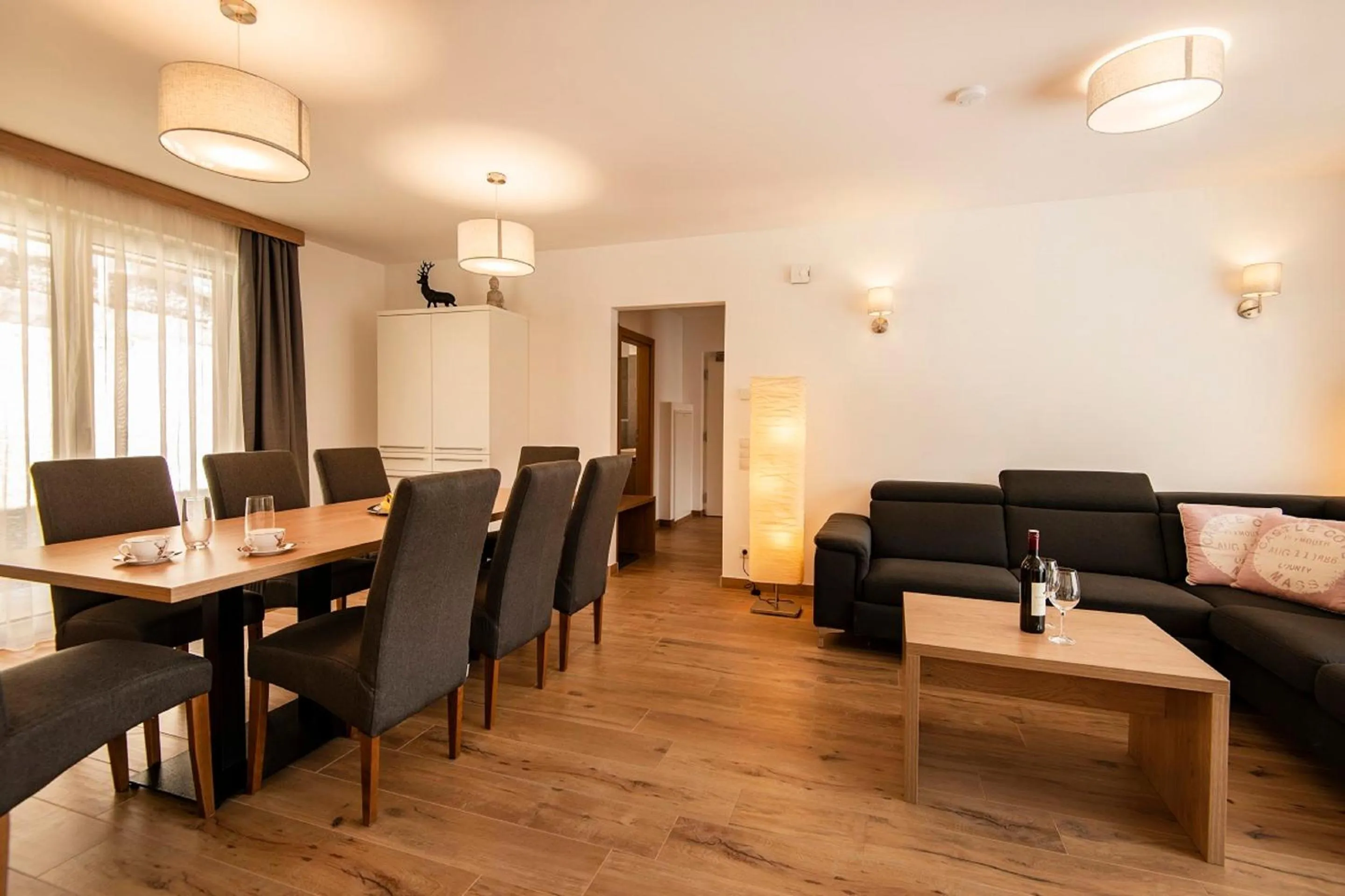 Living room in Apartment Dorf Wagrain Alpenleben by AlpenTravel