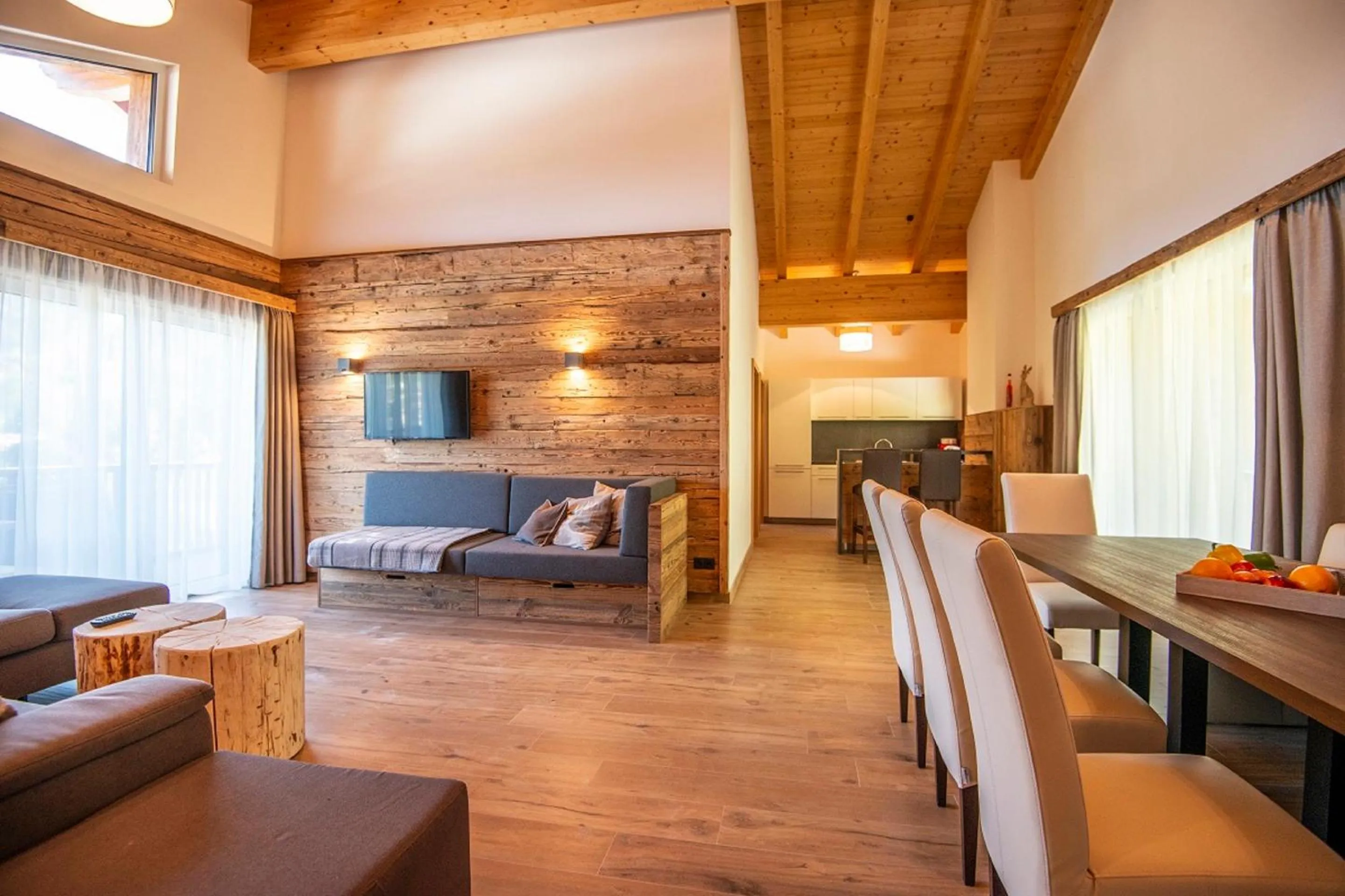 Living room in Apartment Dorf Wagrain Alpenleben by AlpenTravel