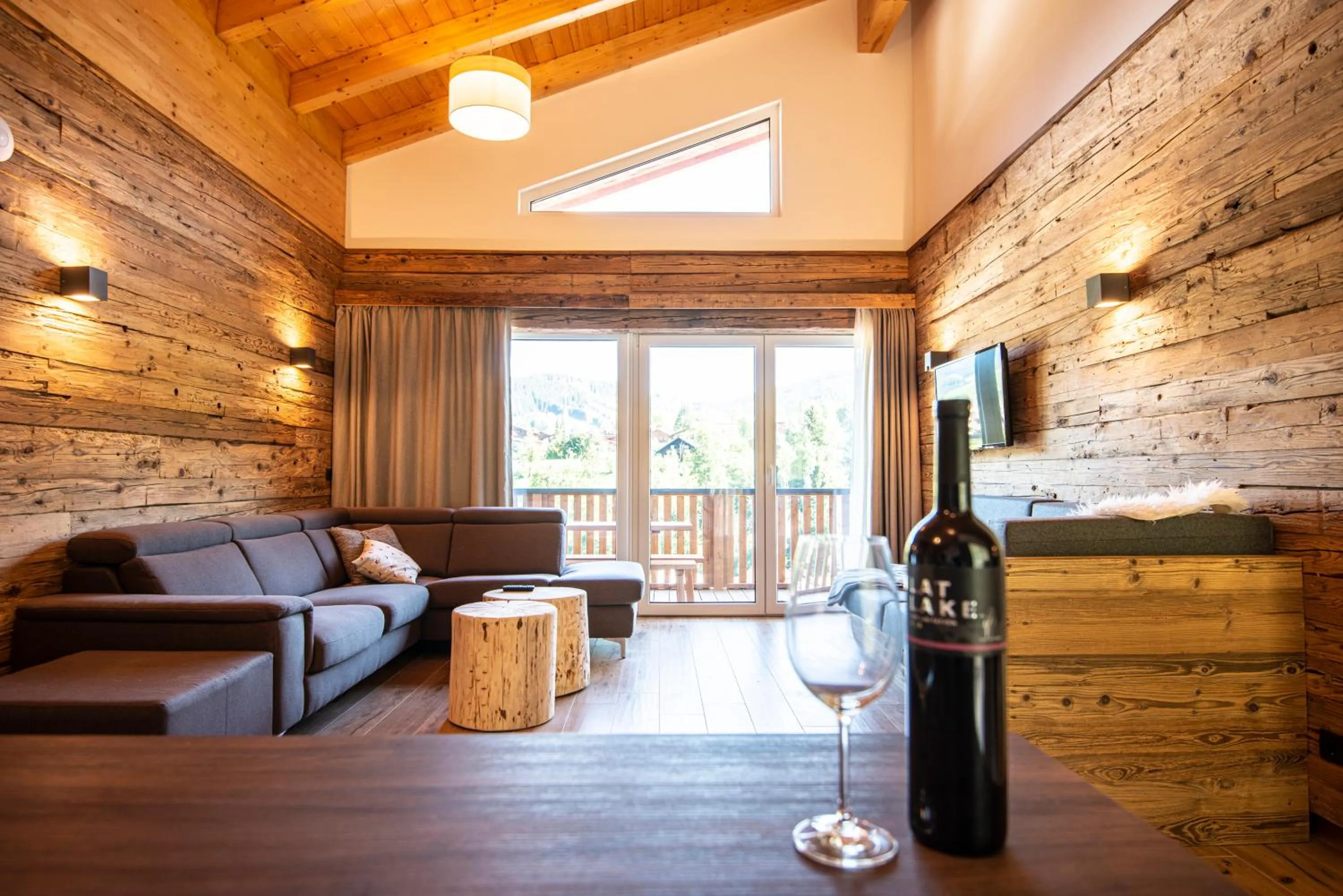 Living room in Apartment Dorf Wagrain Alpenleben by AlpenTravel