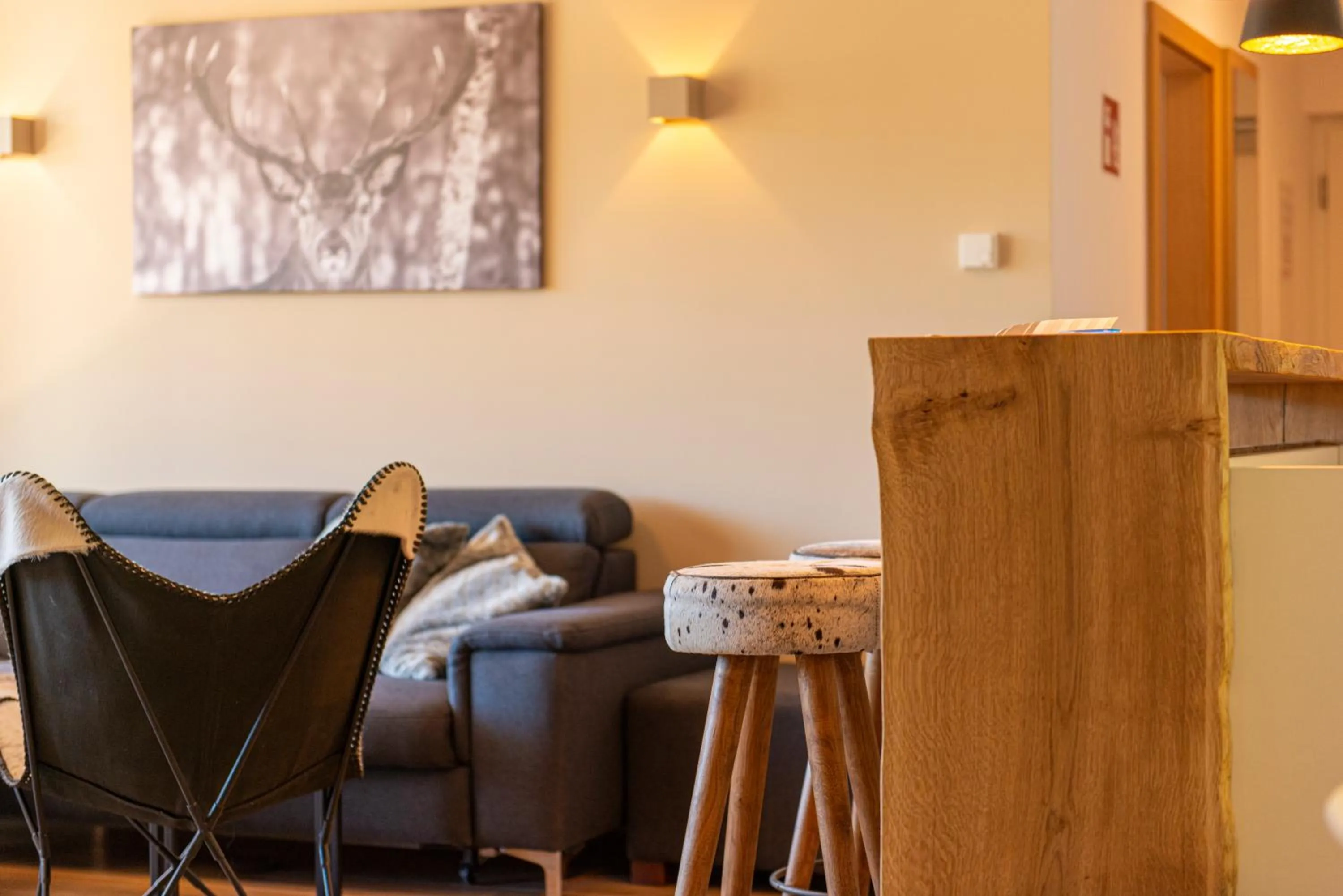 Living room in Apartment Dorf Wagrain Alpenleben by AlpenTravel