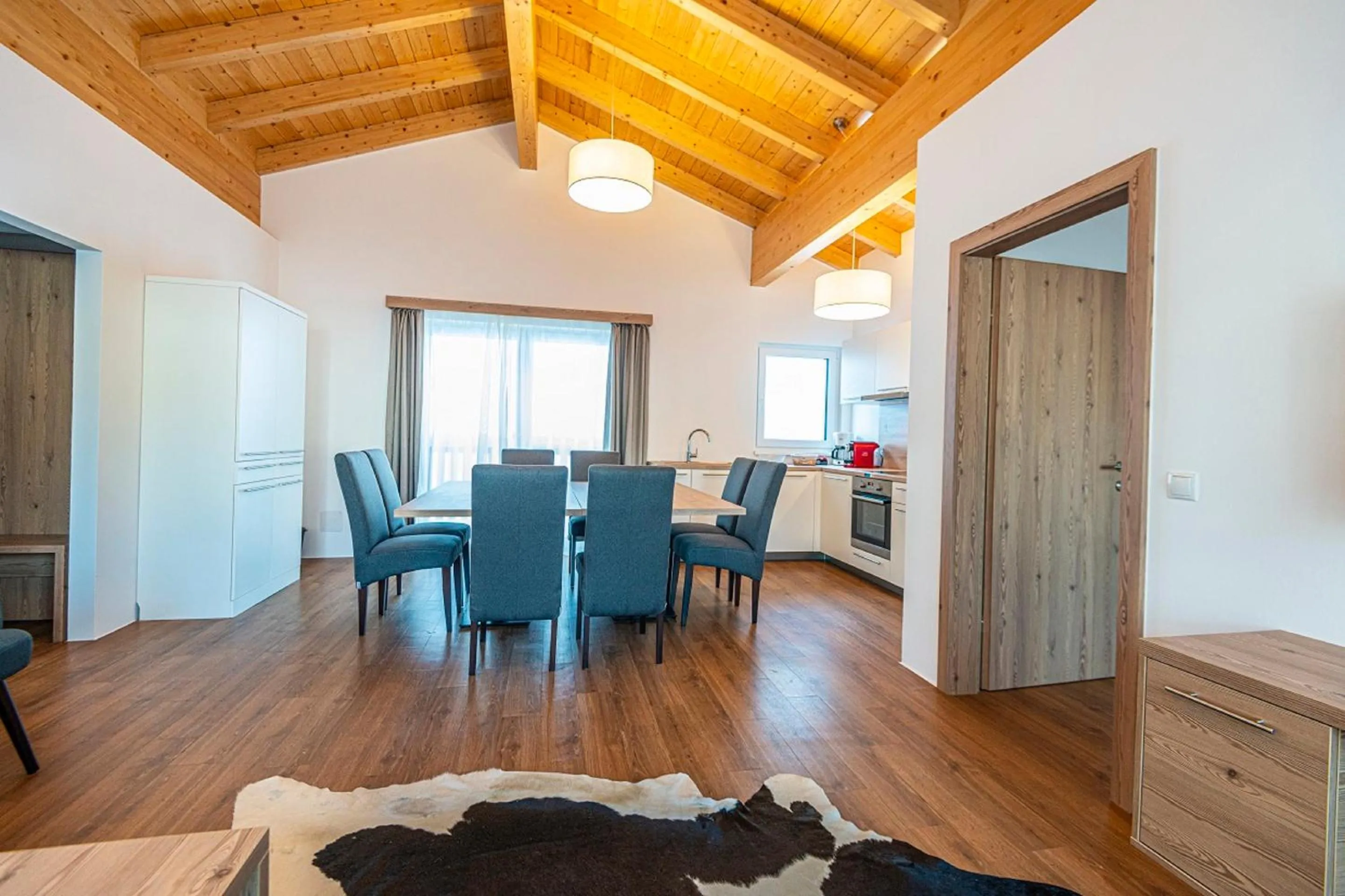 Dining area in Apartment Dorf Wagrain Alpenleben by AlpenTravel