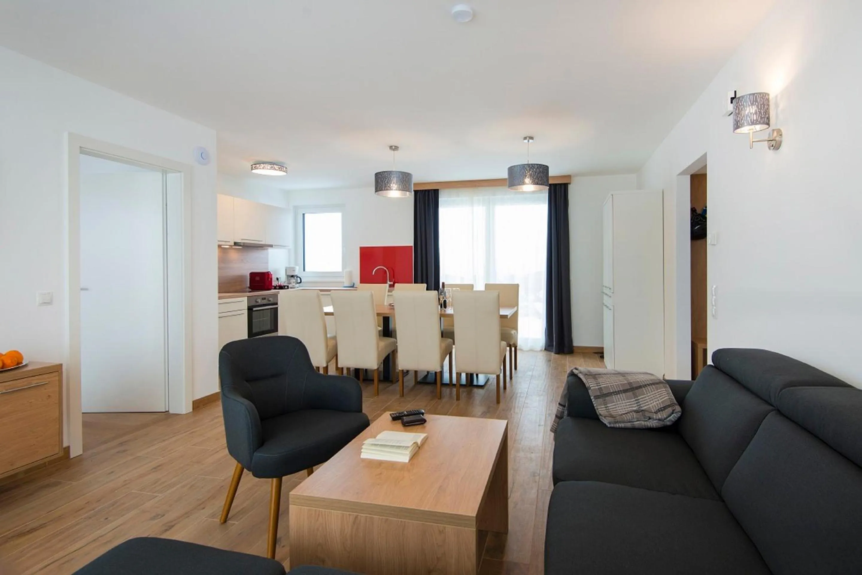 Living room in Apartment Dorf Wagrain Alpenleben by AlpenTravel