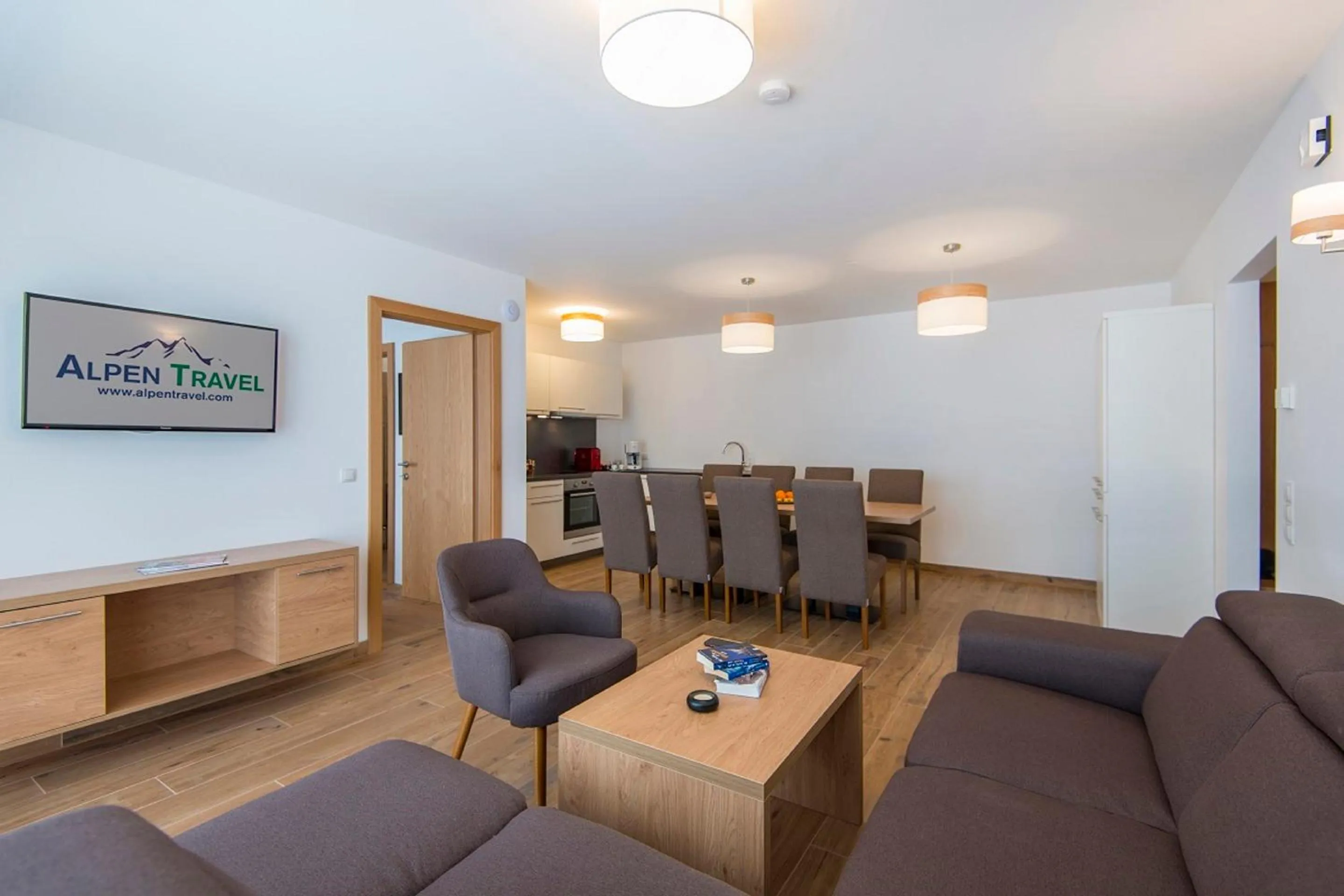 Living room in Apartment Dorf Wagrain Alpenleben by AlpenTravel