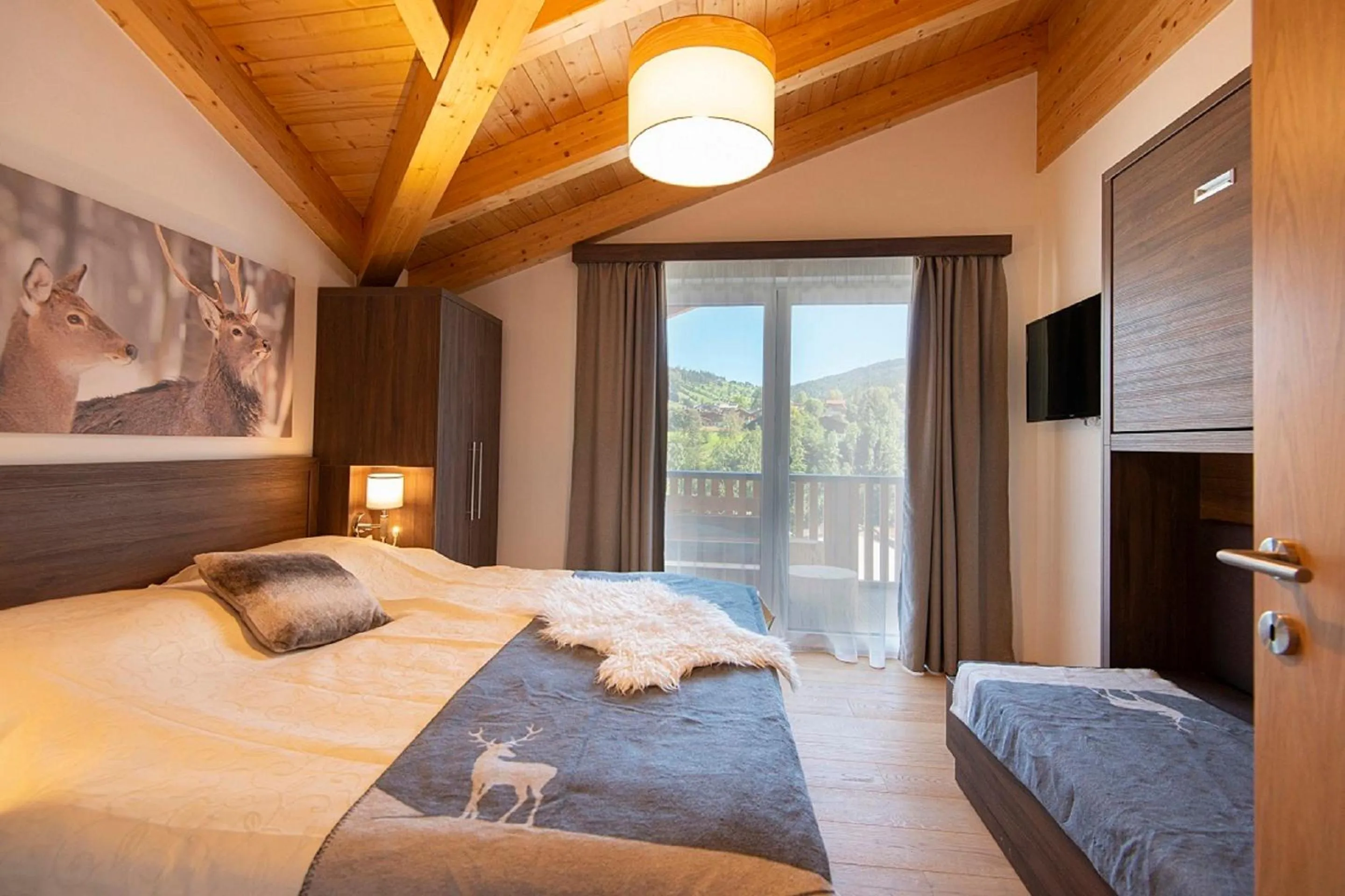 Bedroom, Bed in Apartment Dorf Wagrain Alpenleben by AlpenTravel