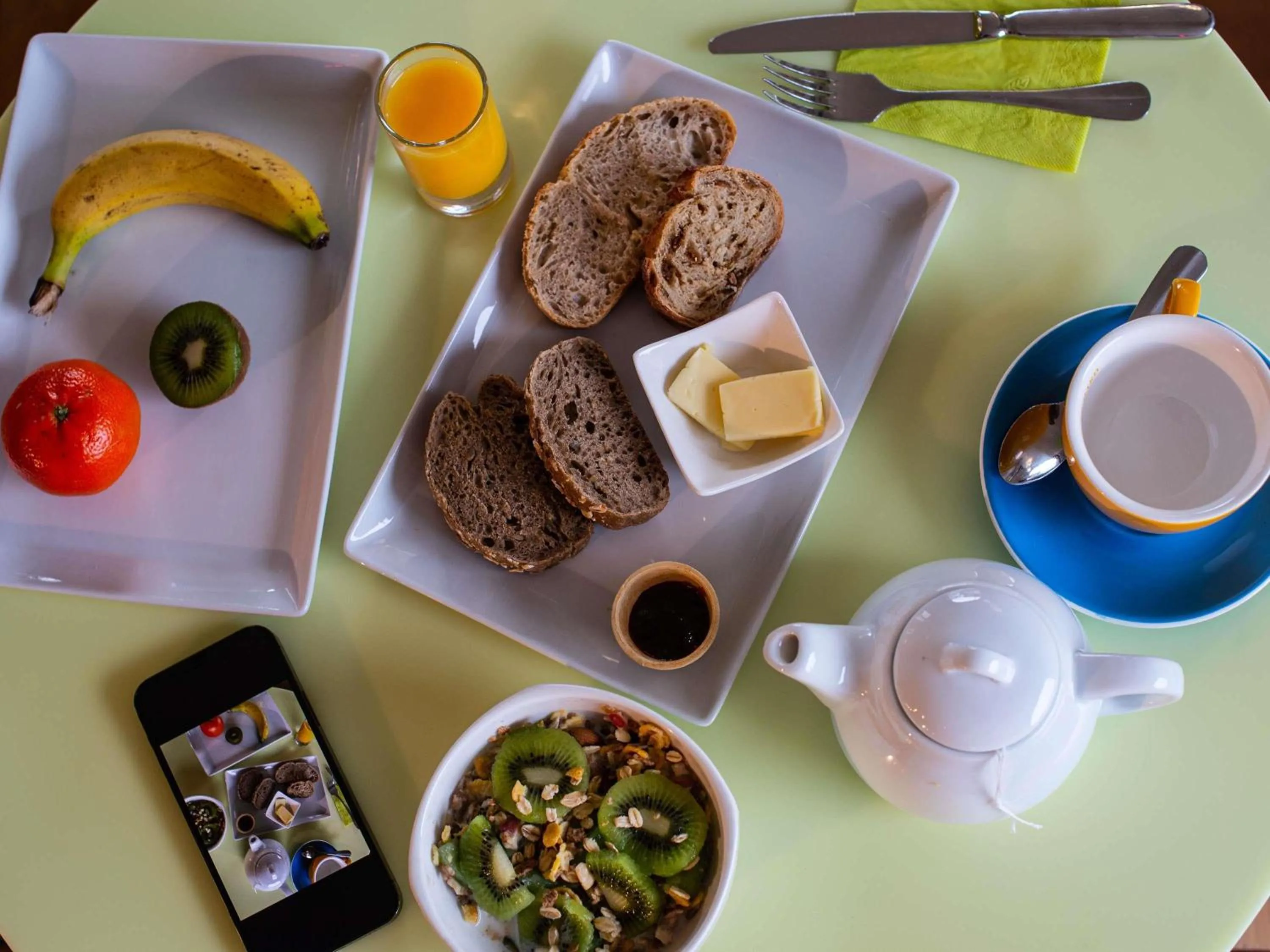 Breakfast in ibis Styles Bayonne