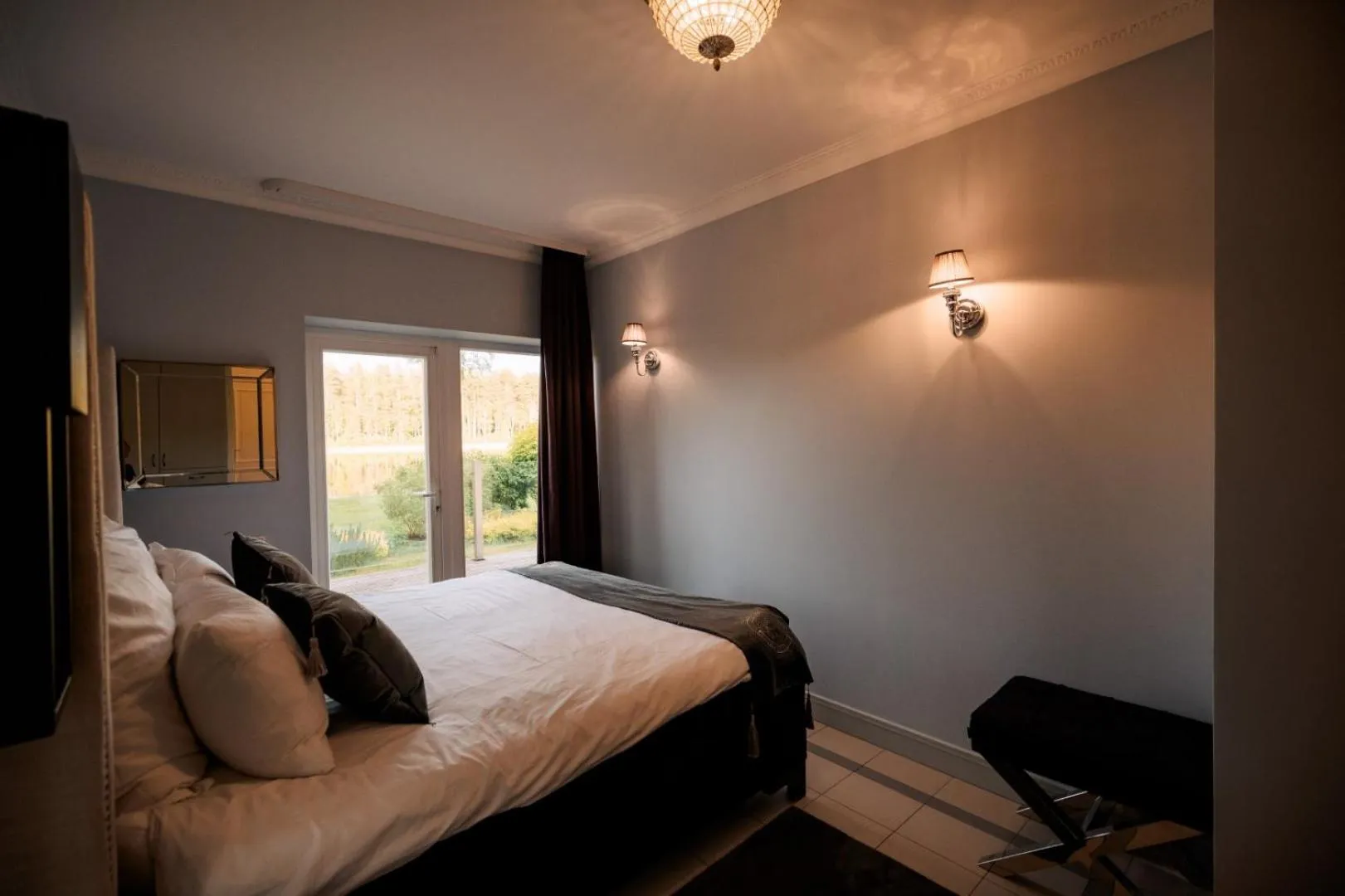 Bed in Silene Resort & Spa