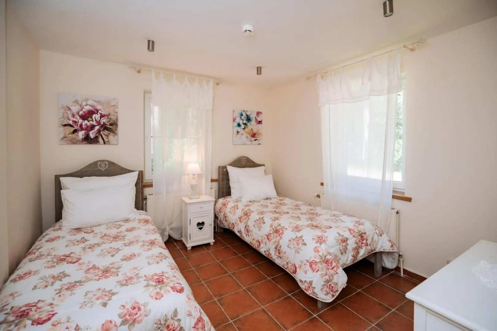 Bed in Silene Resort & Spa