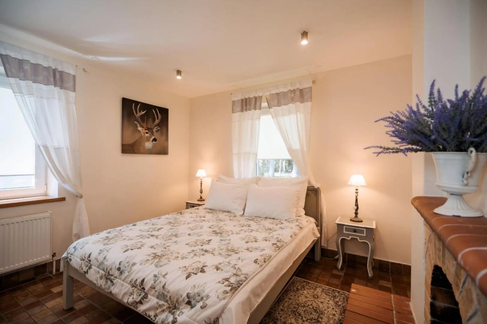 Bed in Silene Resort & Spa