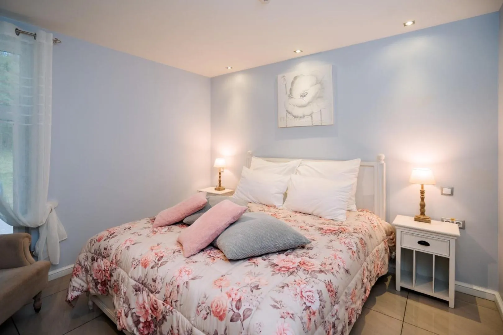 Bed in Silene Resort & Spa