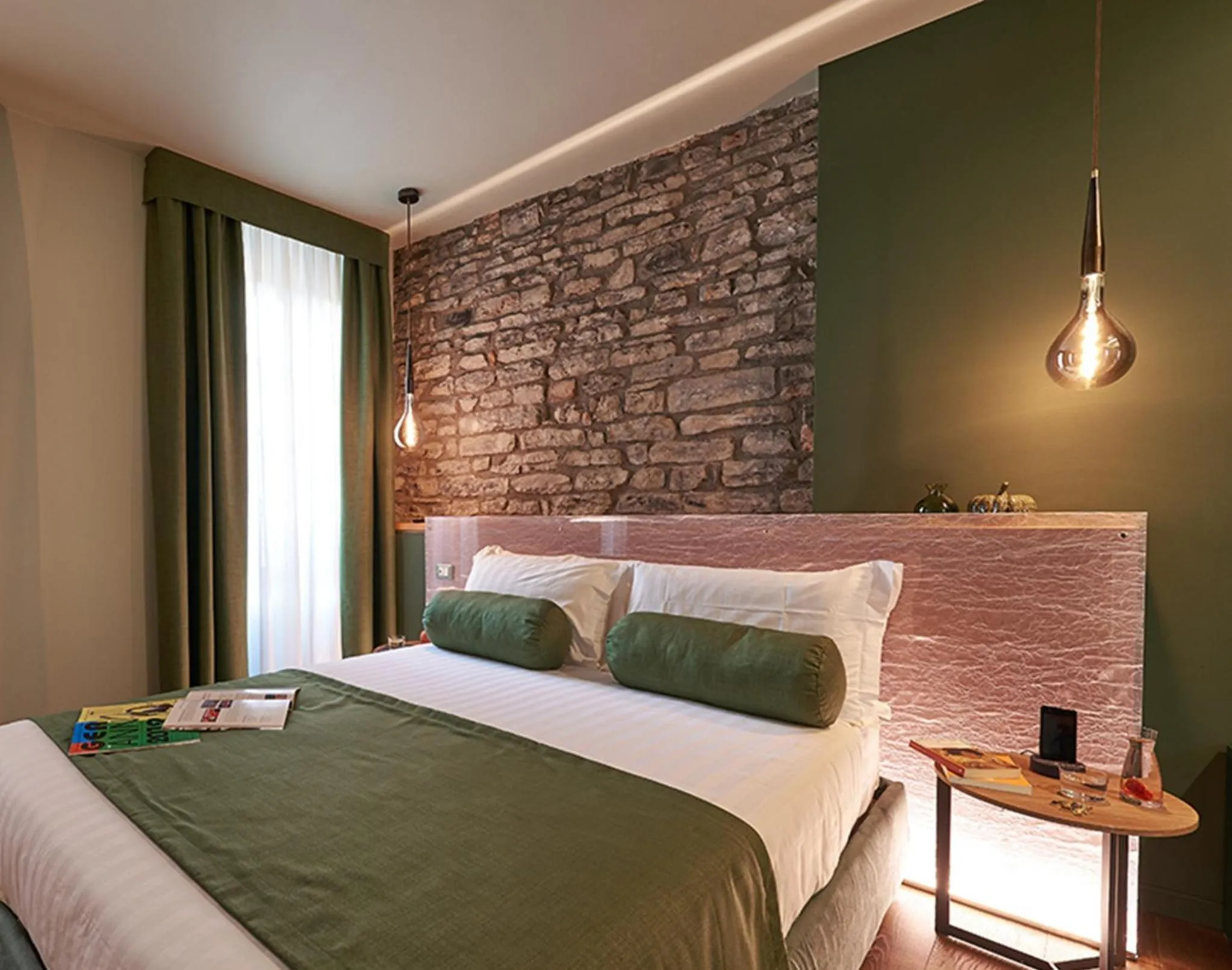 Bed in 73 Boutique Hotel