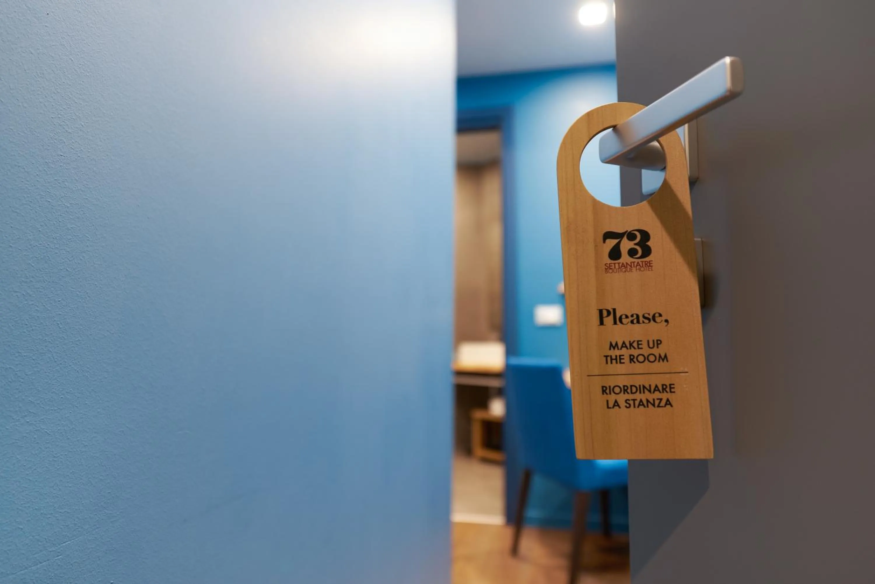 Property logo or sign in 73 Boutique Hotel