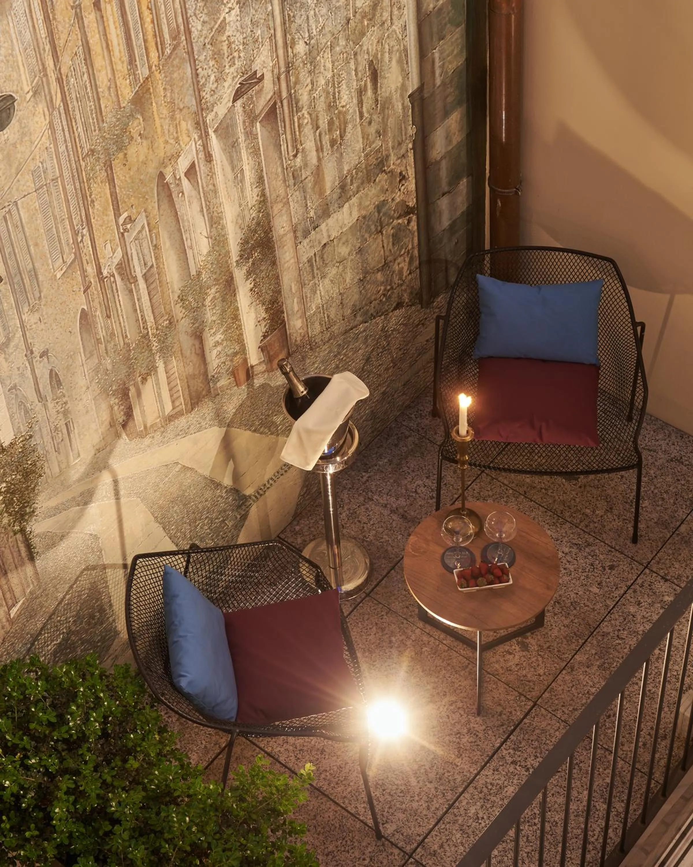 Balcony/Terrace in 73 Boutique Hotel