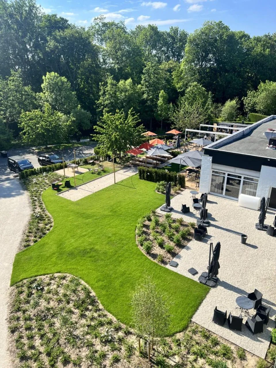 Patio in Mercure Lille Marcq en Baroeul