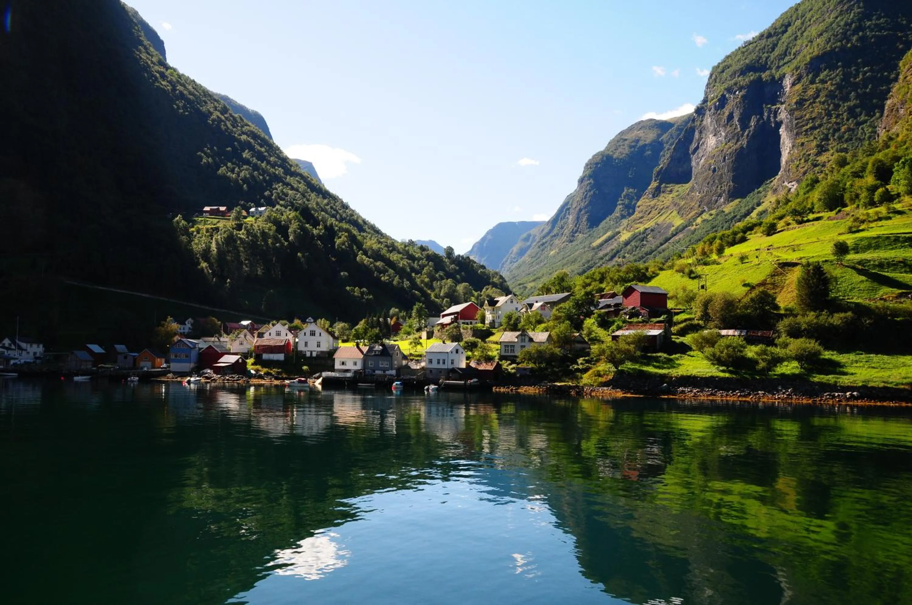 City view in Visit Undredal