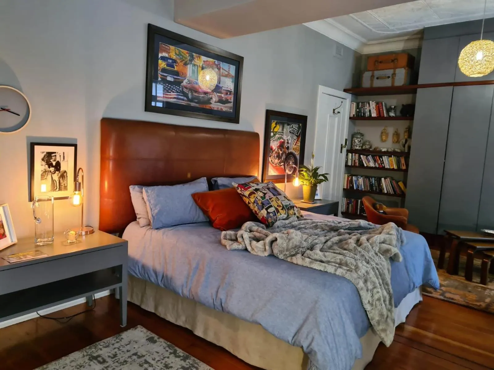 Bedroom, Bed in The Great Gatsby Houghton