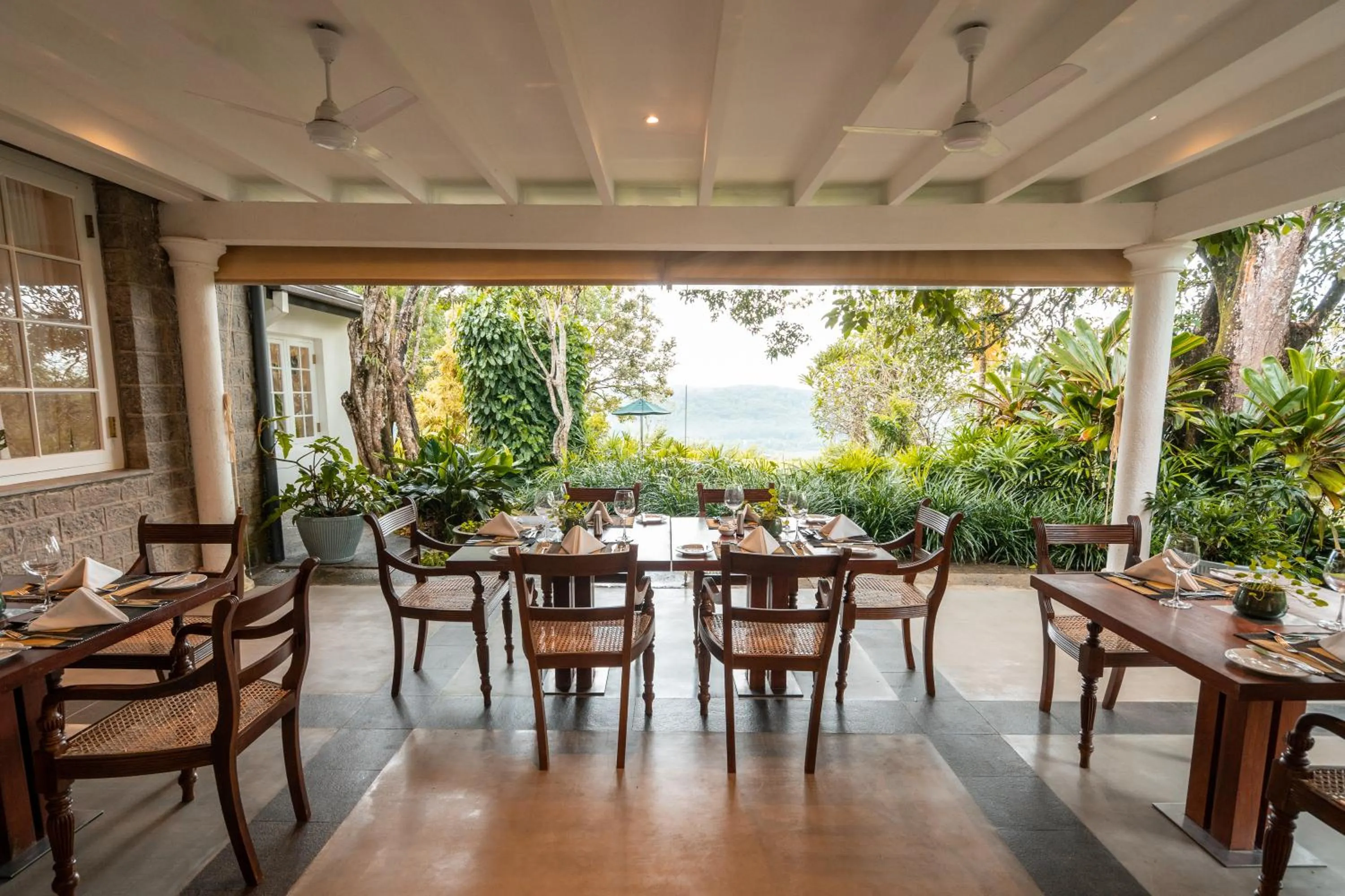 Restaurant/places to eat in Glenross Living - A Collection of 7 Private Pool Villas and 3 Colonial Suites