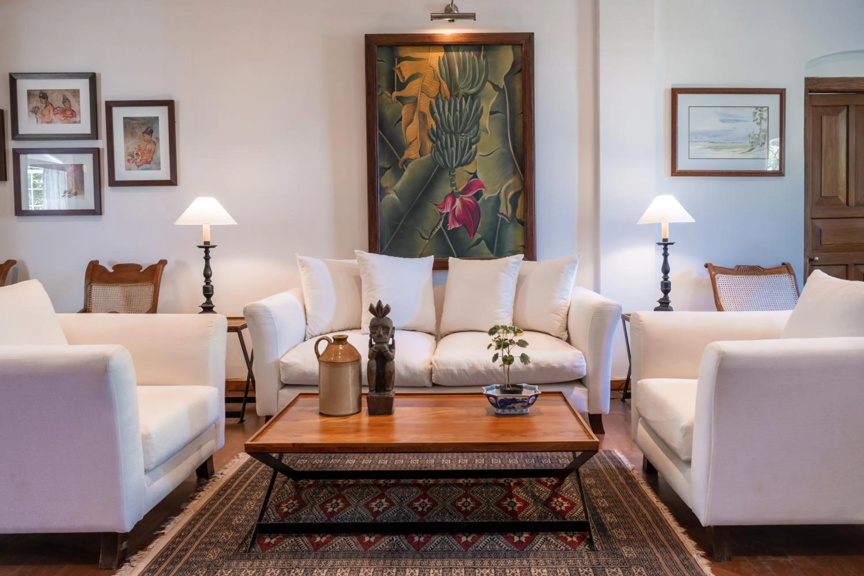 Seating area in Glenross Living - A Collection of 7 Private Pool Villas and 3 Colonial Suites