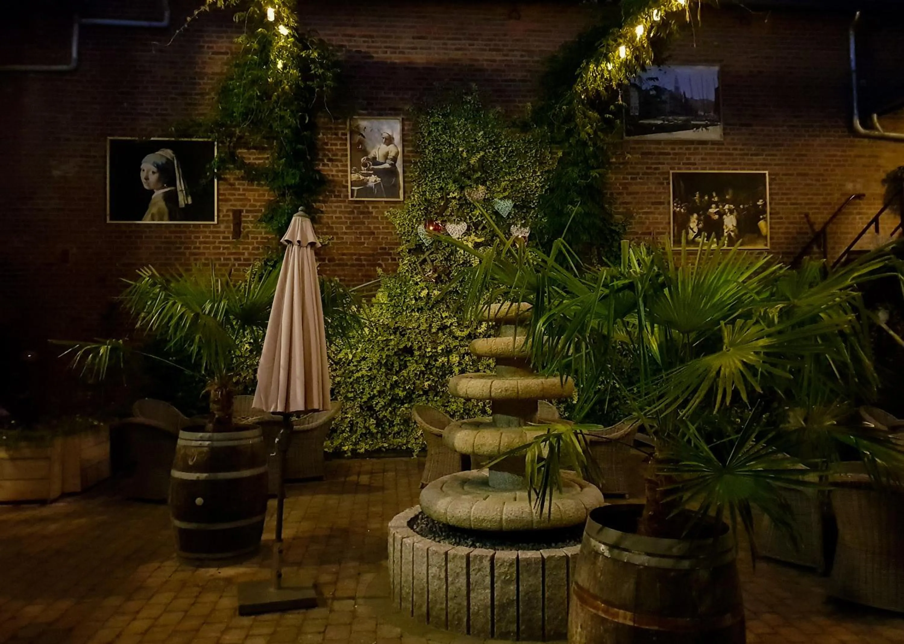 Patio in Carré Hotel Zuid-Limburg