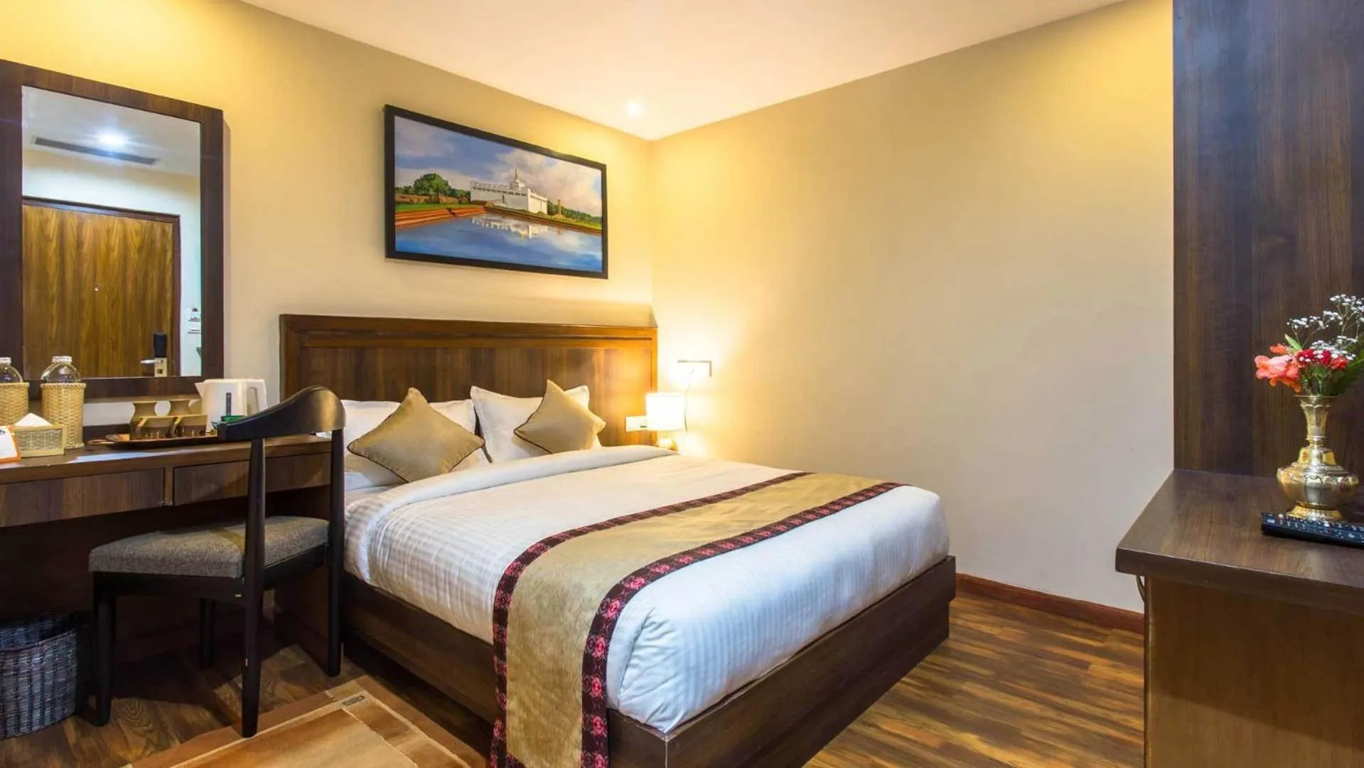 Bed in Hotel Kutumba