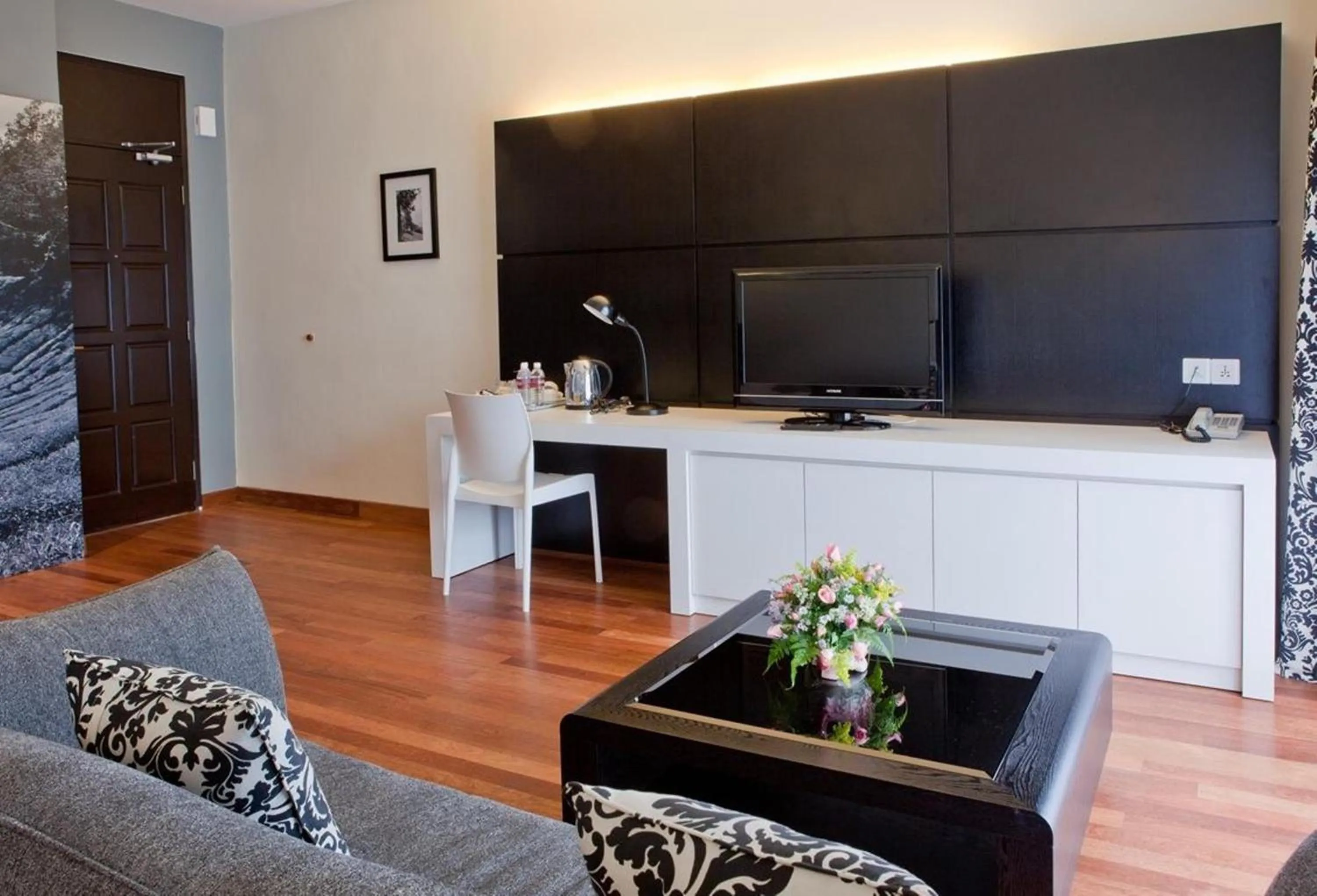 Living room in Strawberry Park Resort