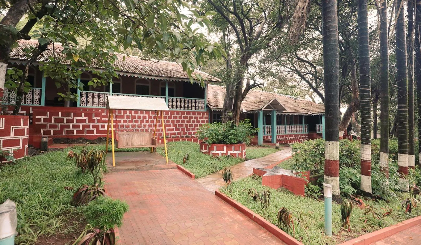 Garden in The Byke Brightland Adventure Park & Resort