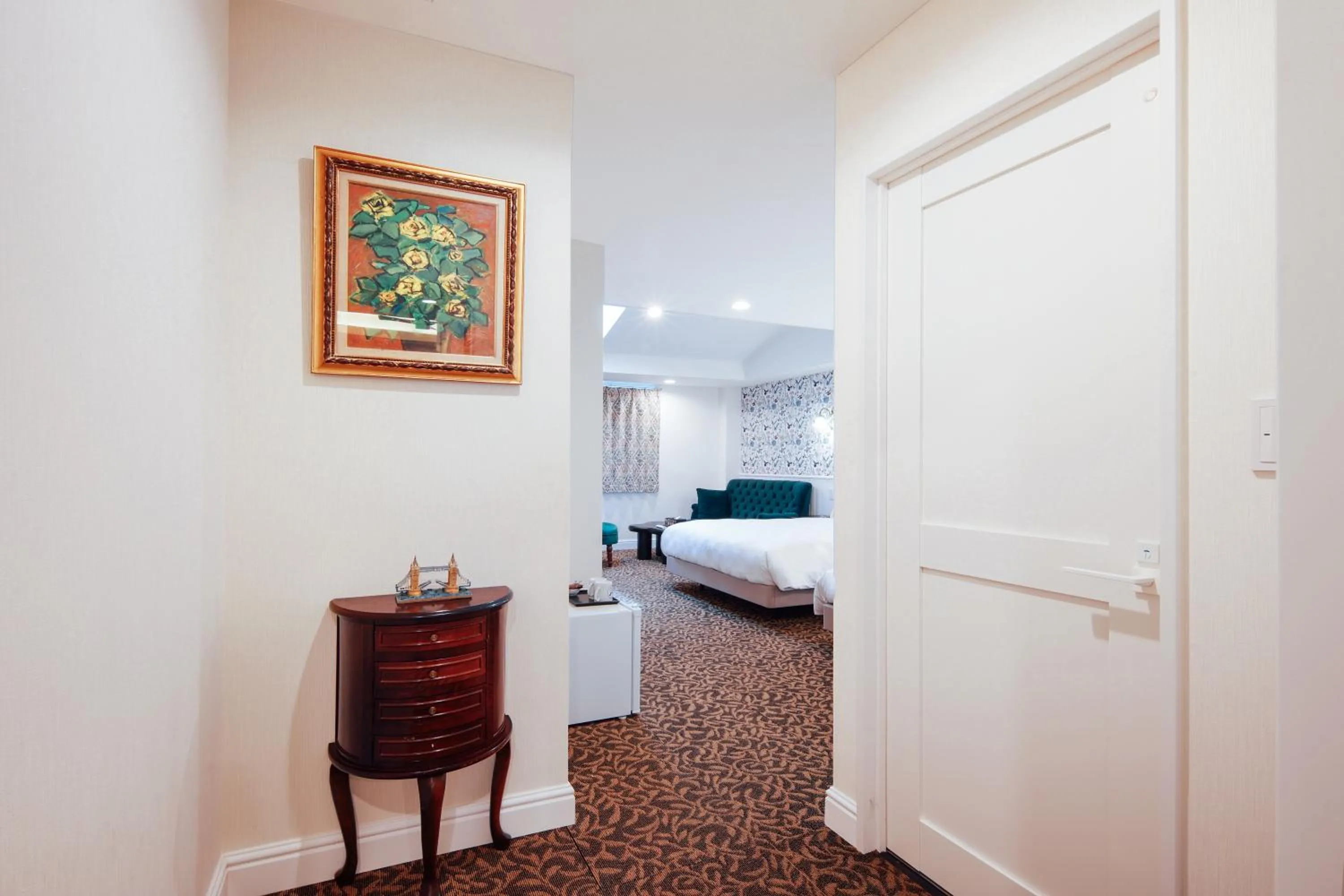 Bed in Hotel Wellies