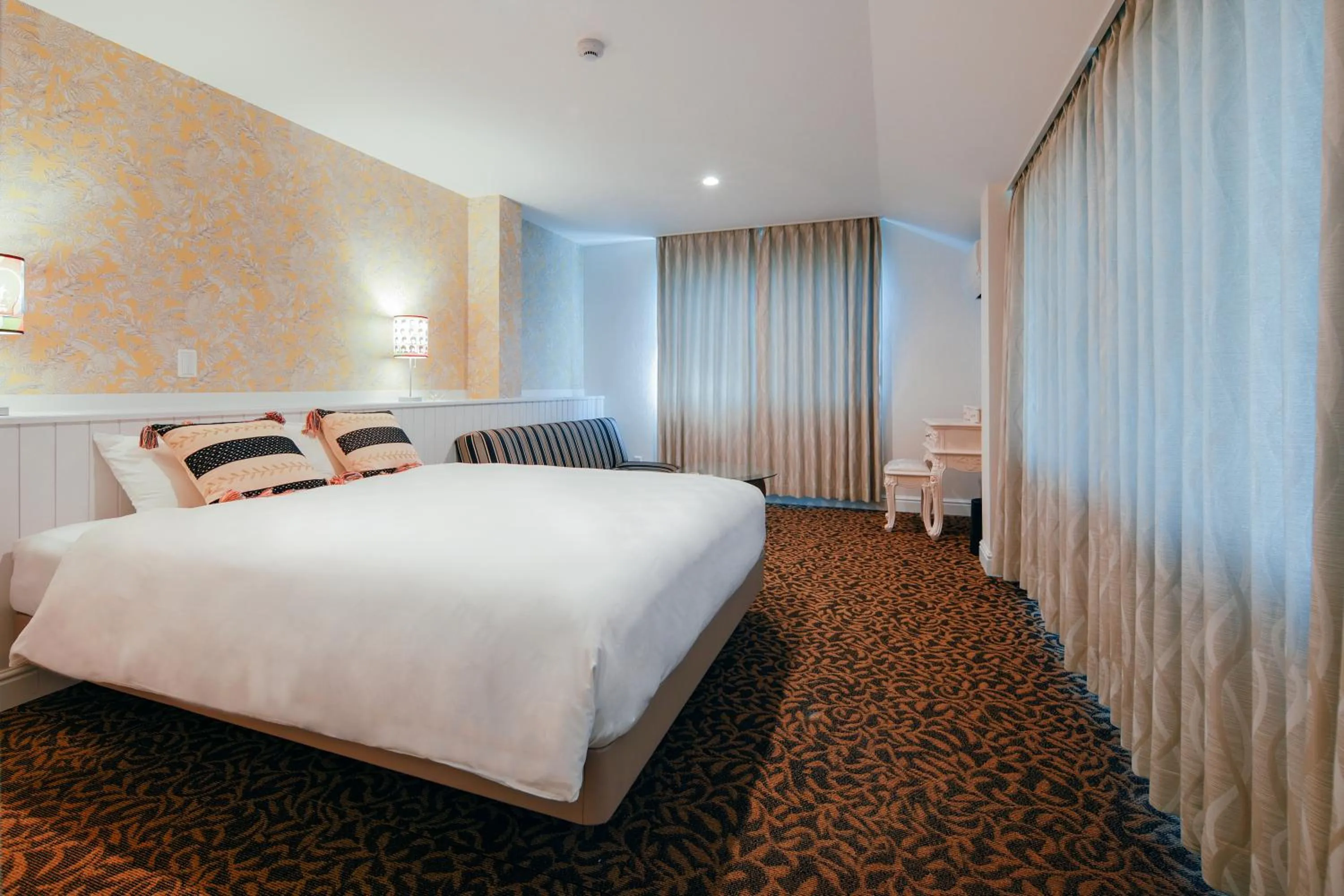 Bed in Hotel Wellies