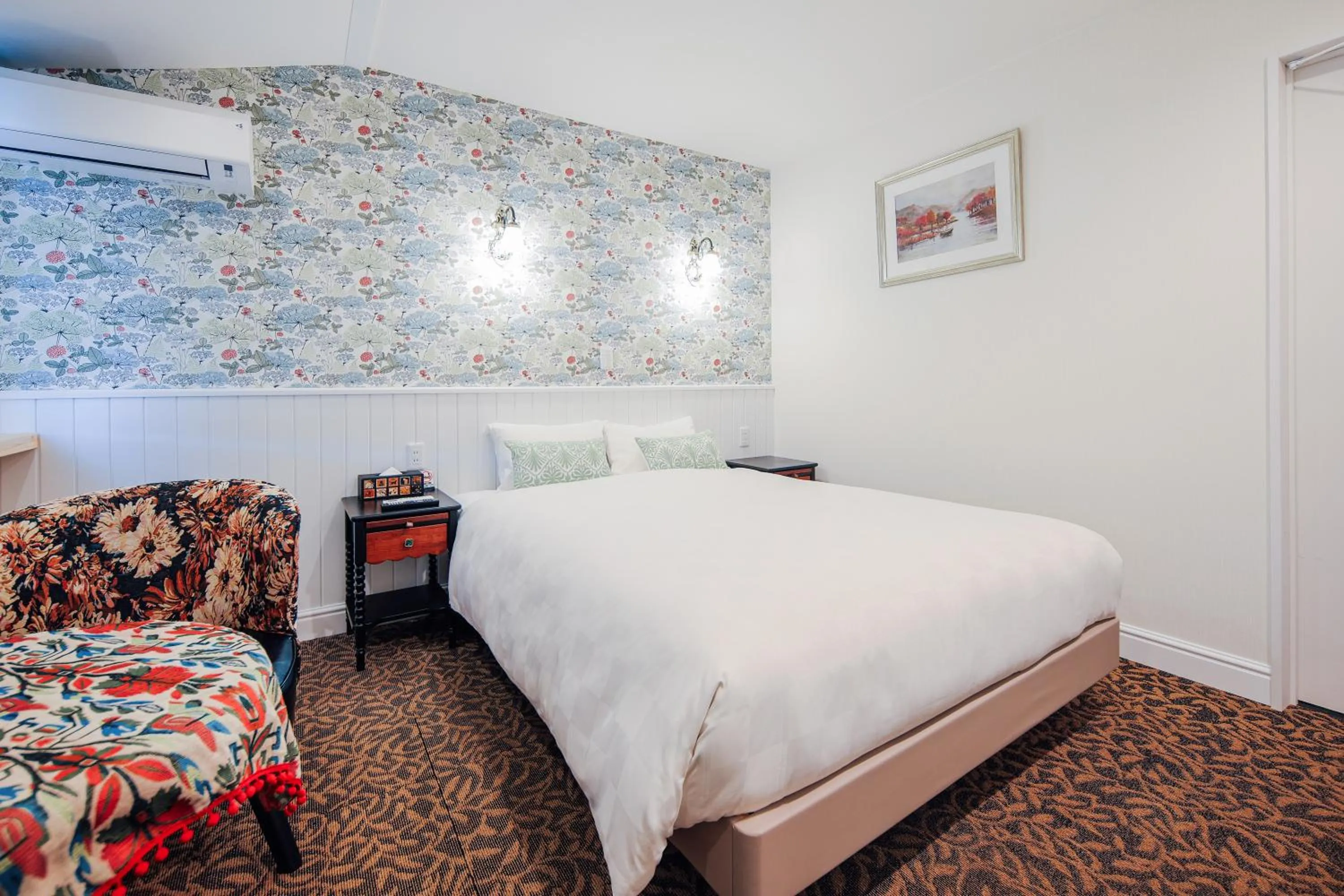 Bed in Hotel Wellies