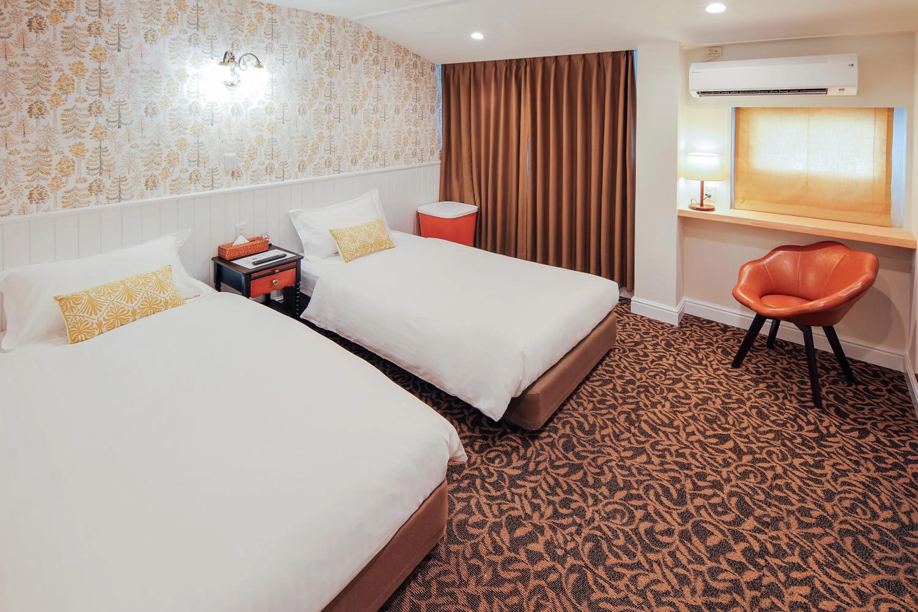 Bed in Hotel Wellies