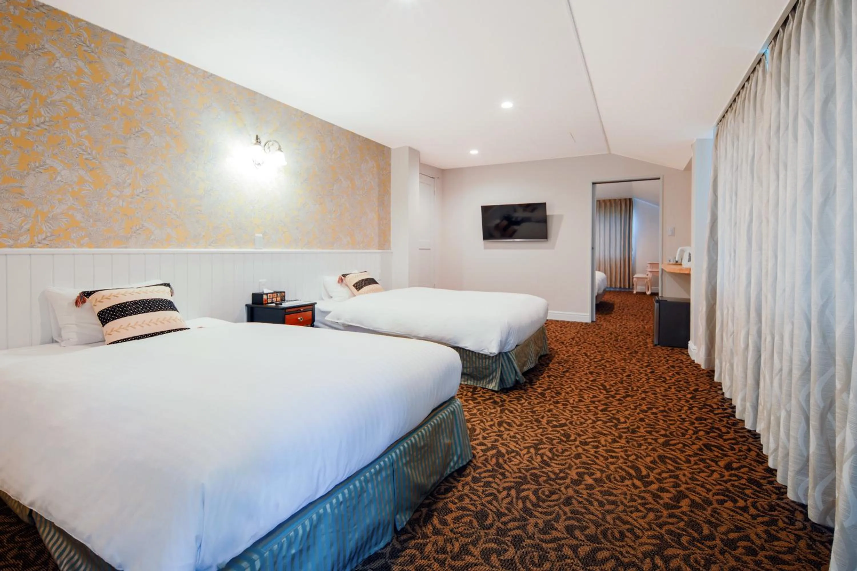 Bed in Hotel Wellies