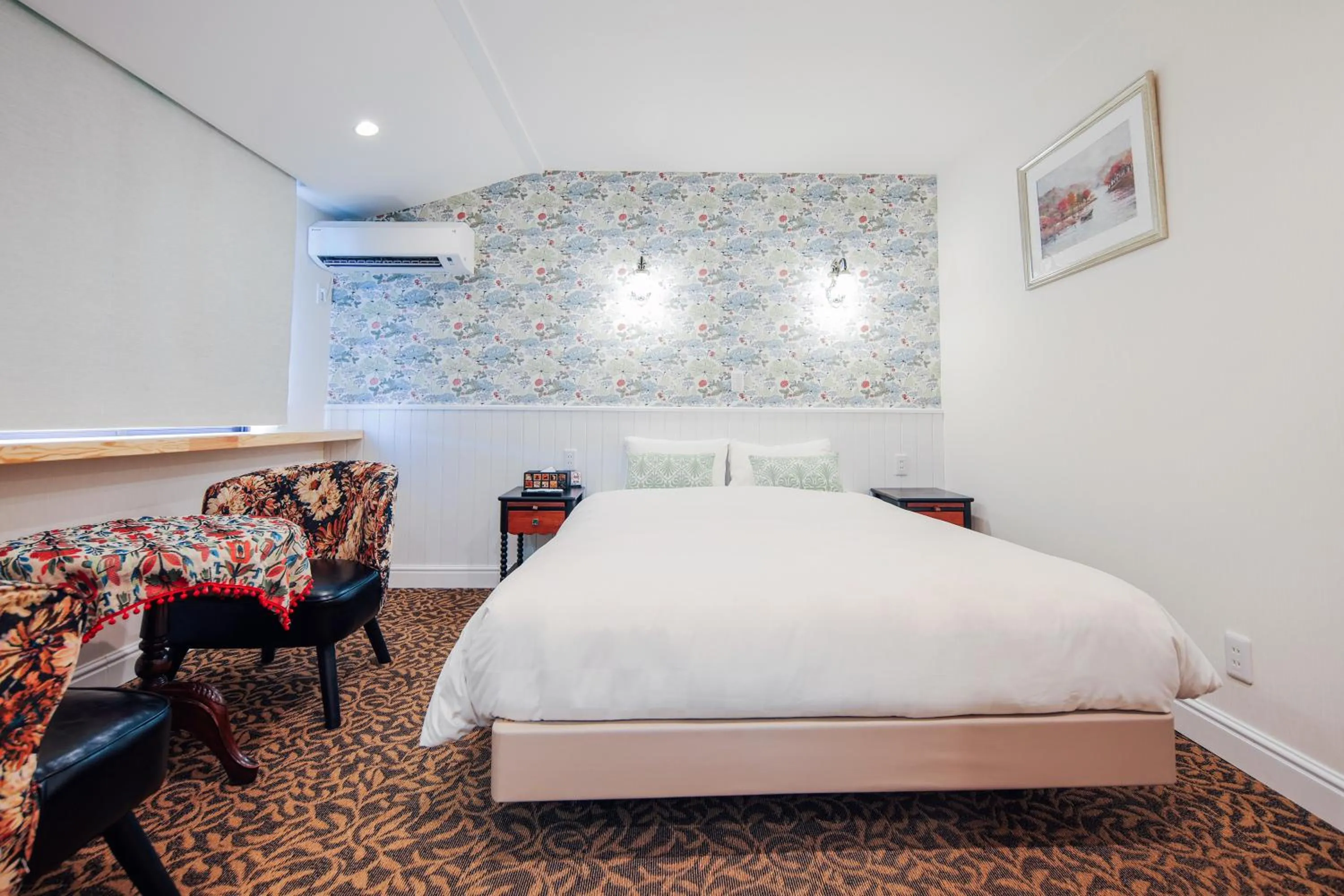 Bed in Hotel Wellies