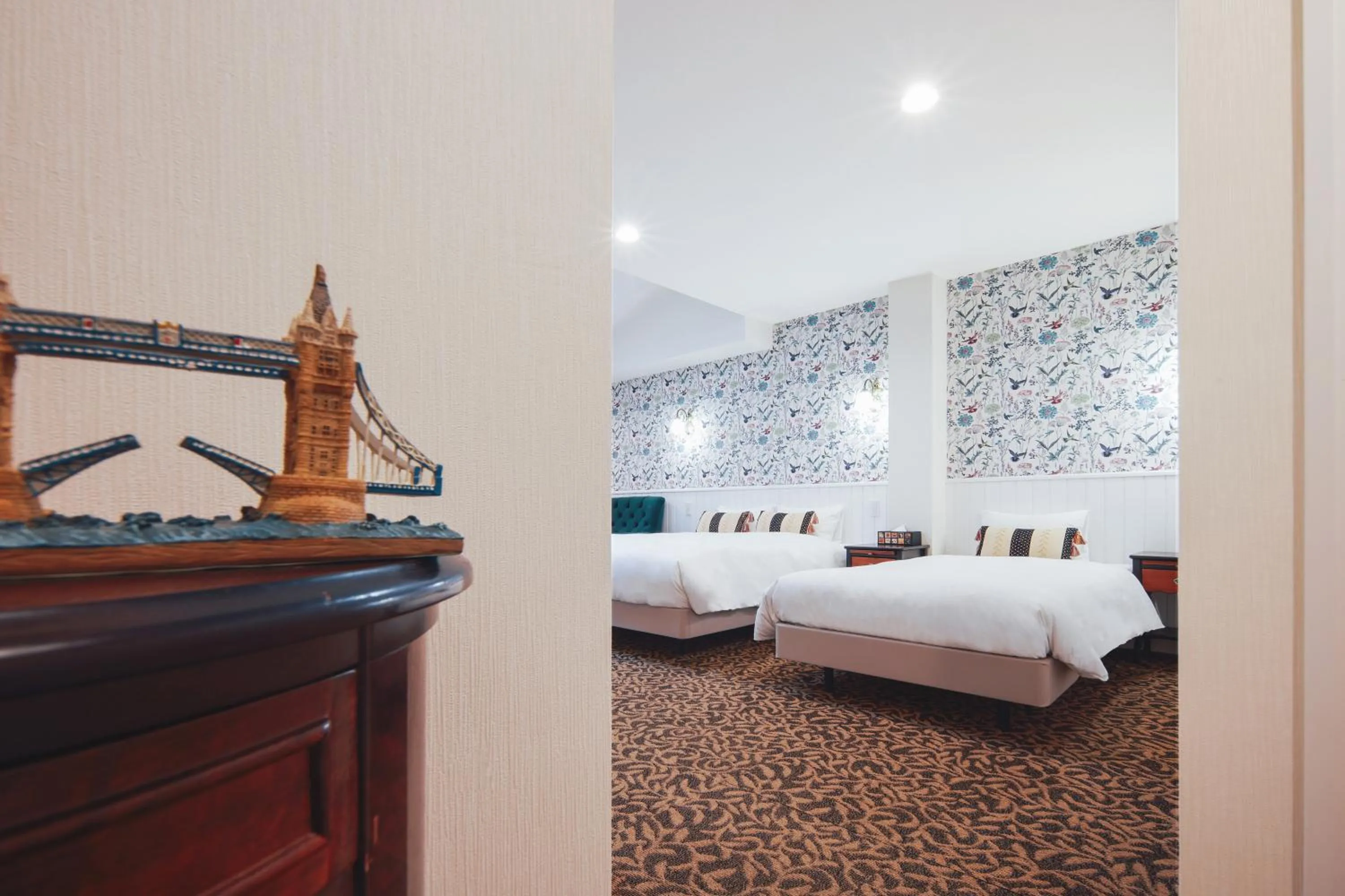 Bed in Hotel Wellies