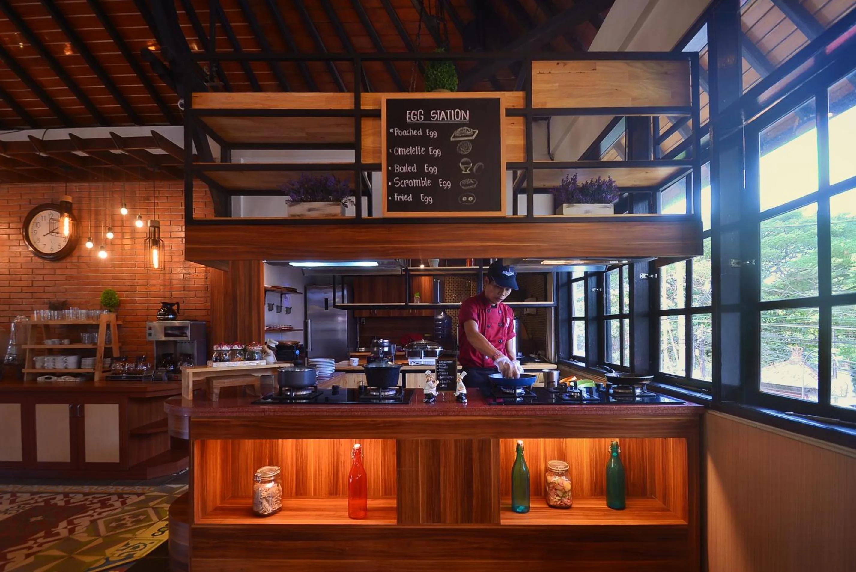 Breakfast in Ari Putri Hotel