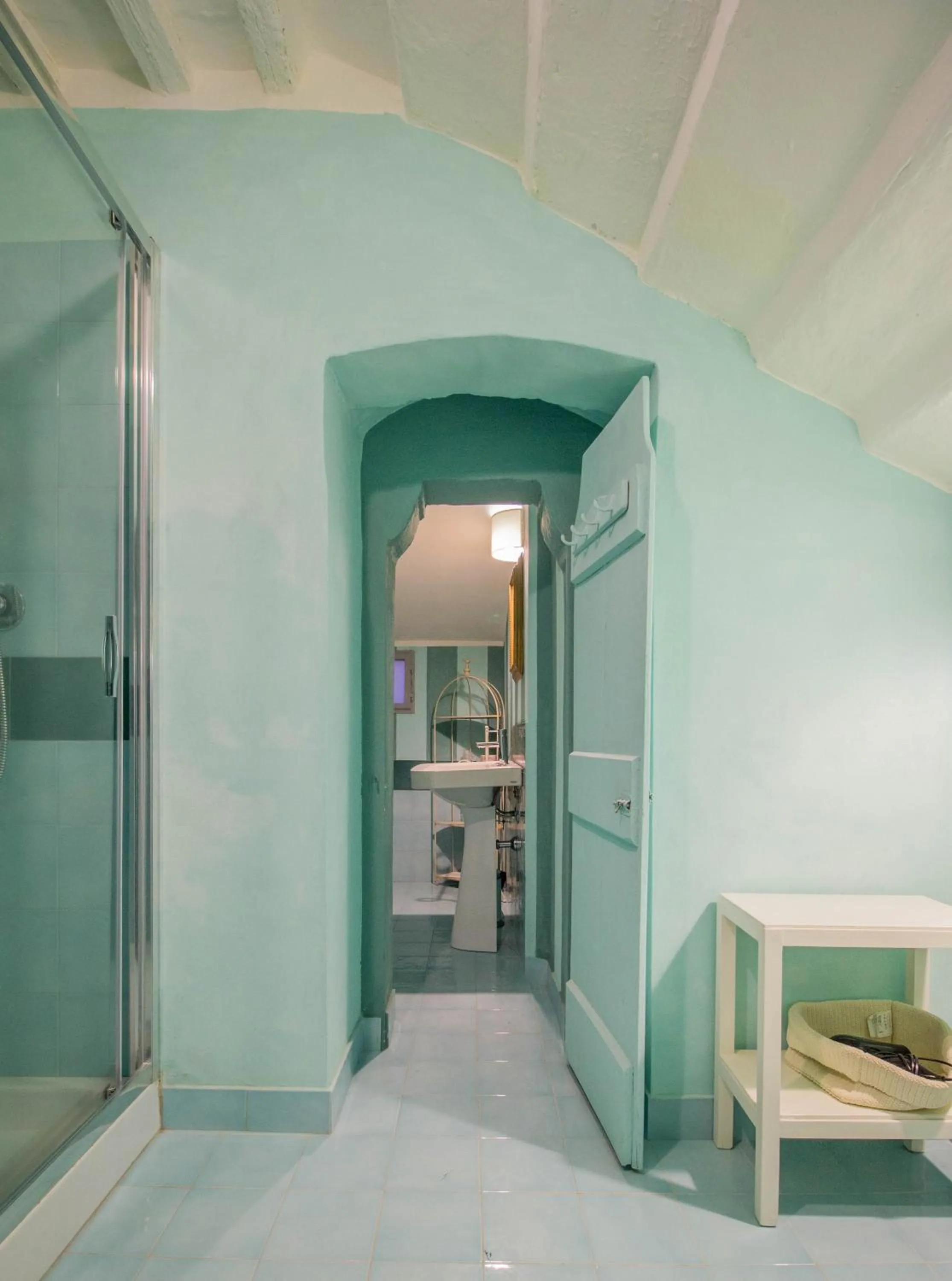 Shower in Castello di San Fabiano