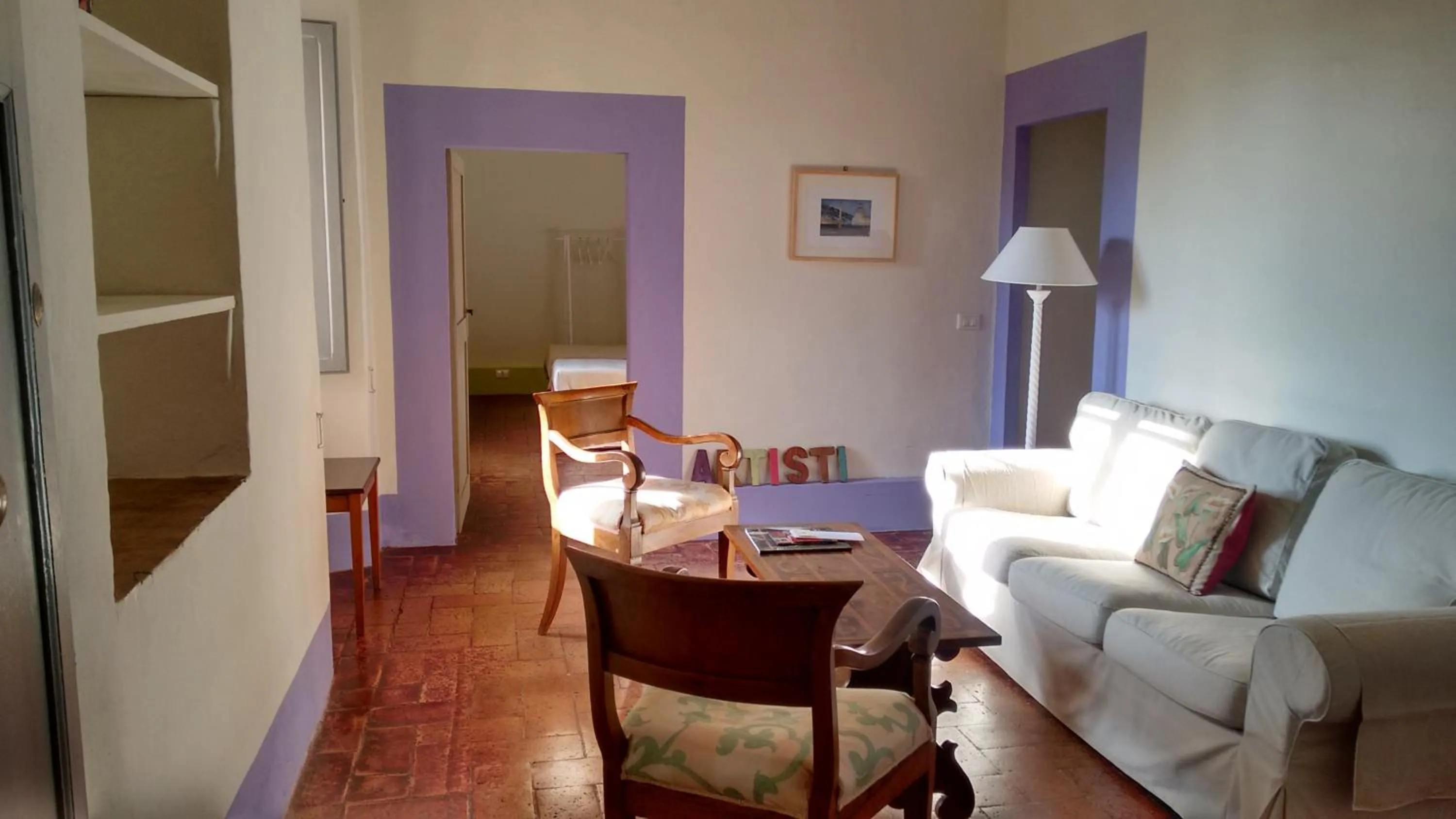 Living room in Castello di San Fabiano