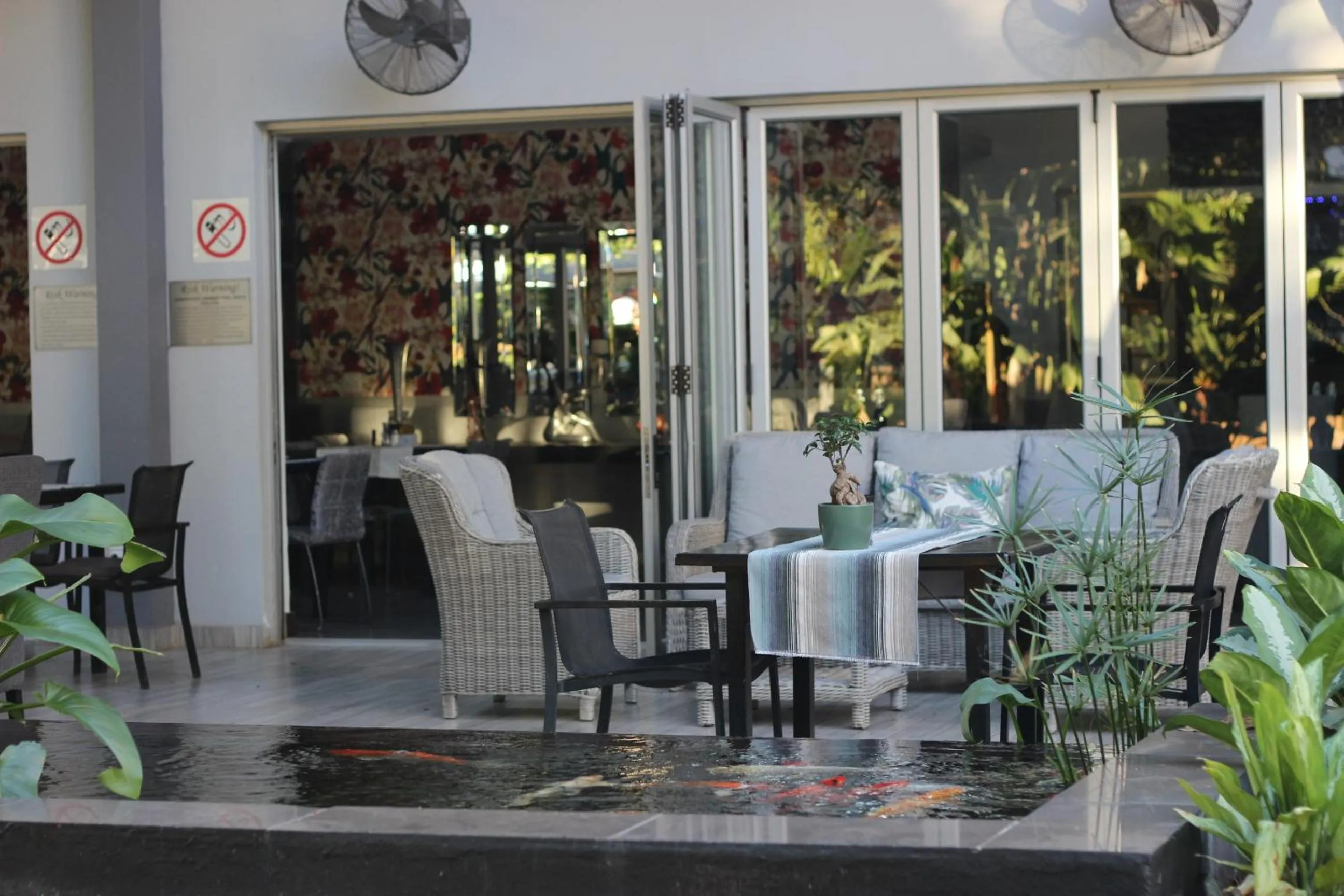 Dining area in Ecolux Boutique Hotel