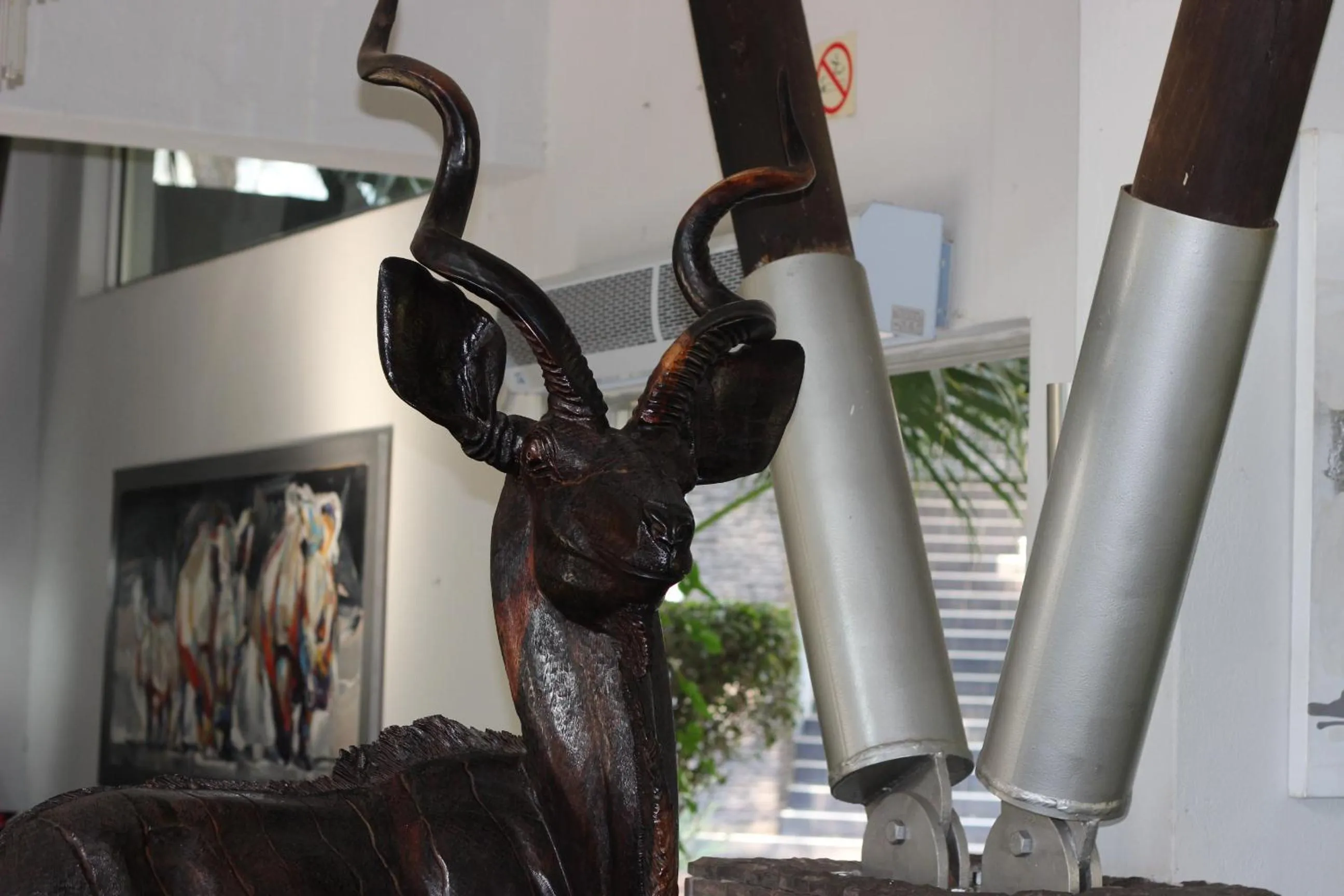 Decorative detail in Ecolux Boutique Hotel