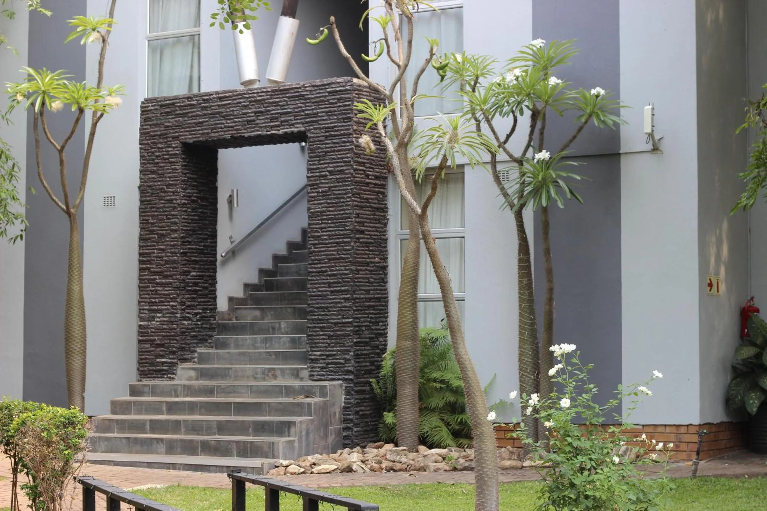 Garden in Ecolux Boutique Hotel