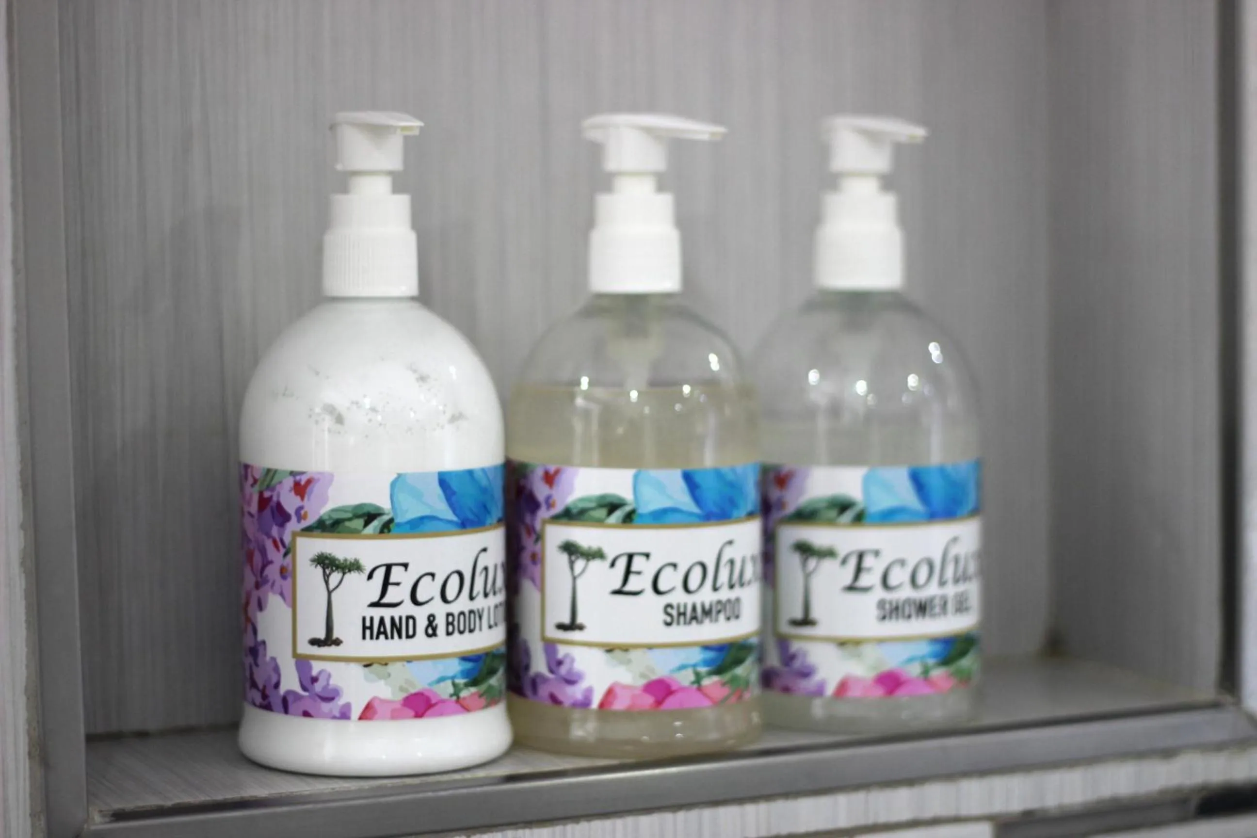 Shower in Ecolux Boutique Hotel