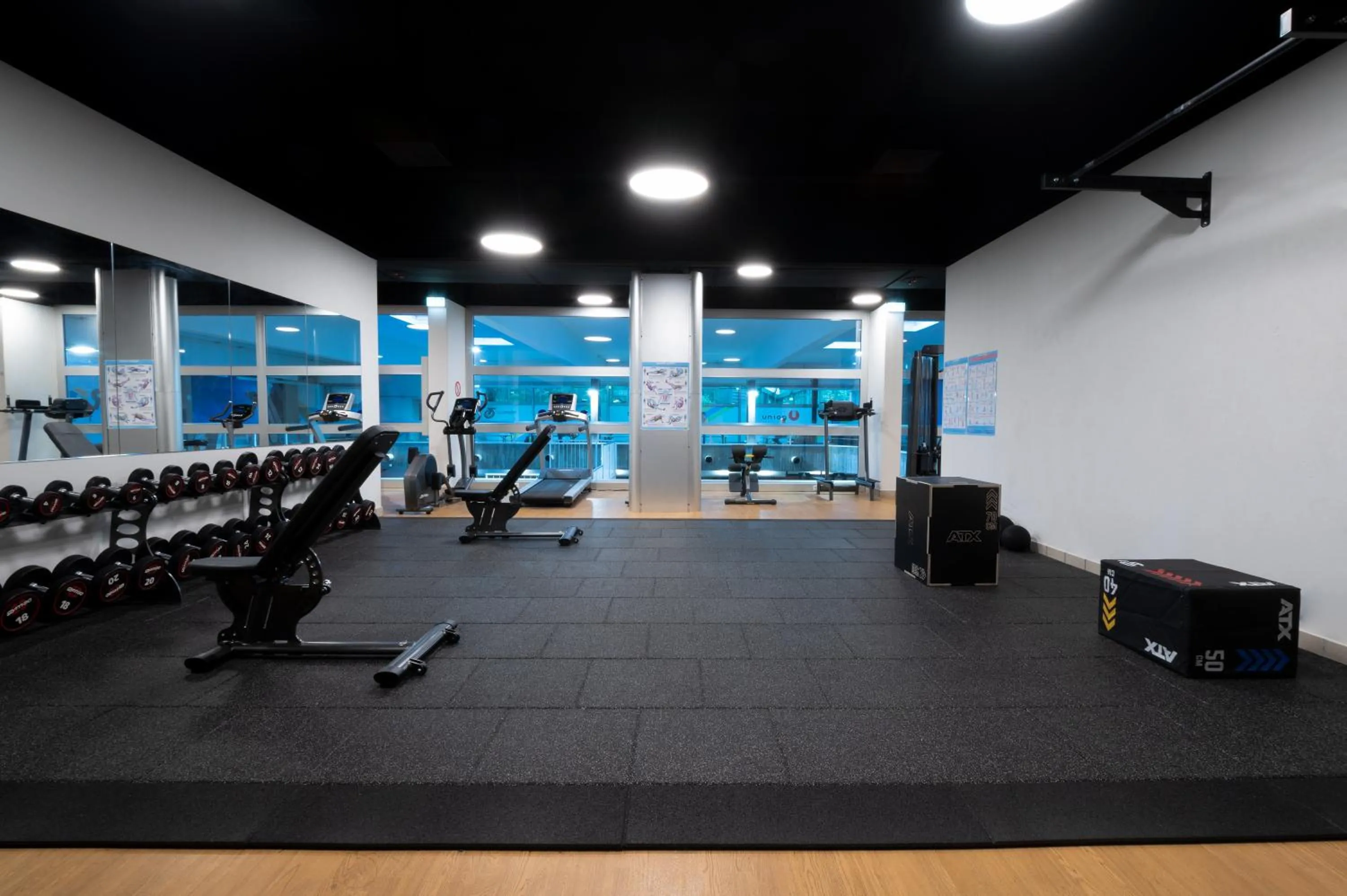 Fitness centre/facilities in Hotel Sommerhaus Linz